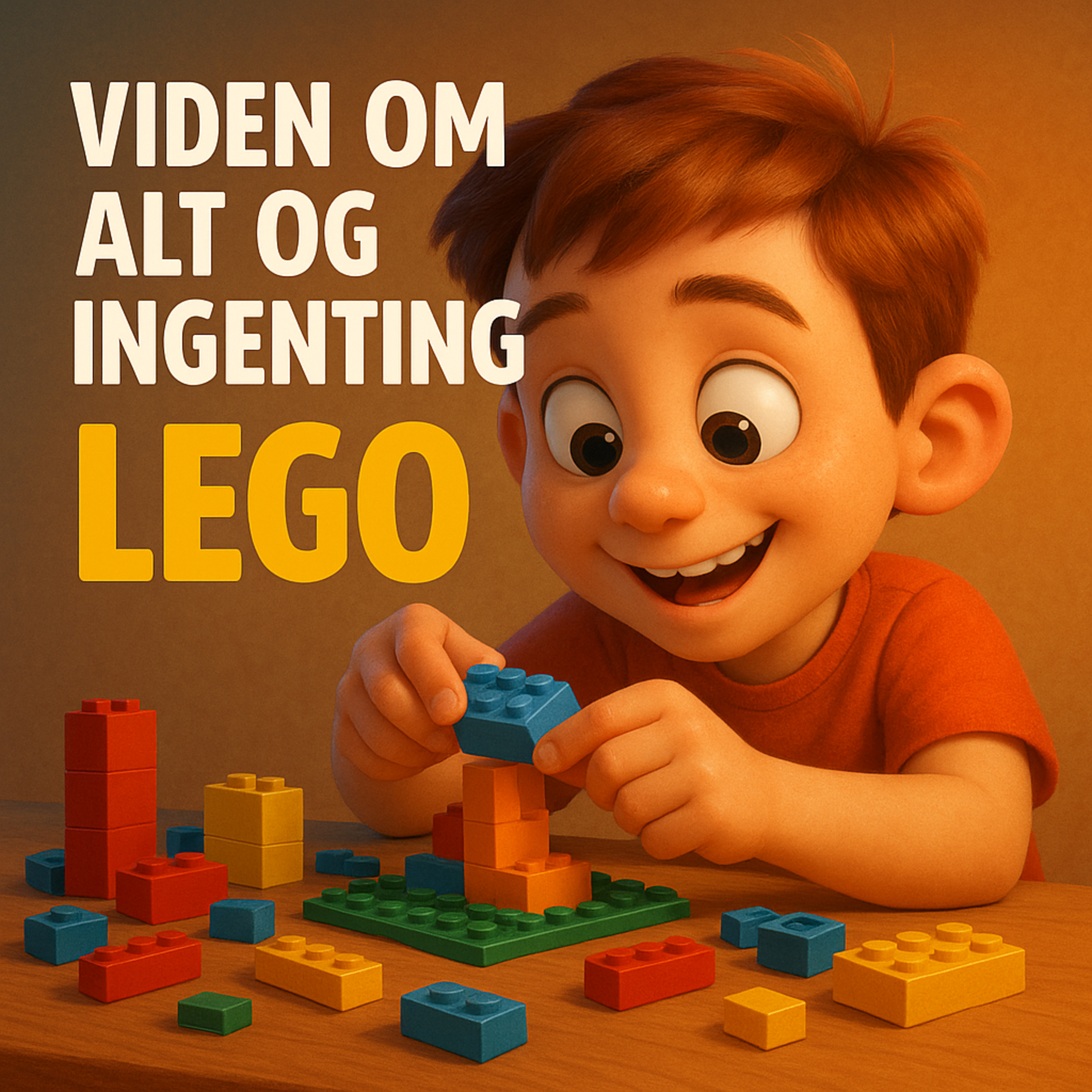 Historien om LEGO | Podcast for børn episode artwork