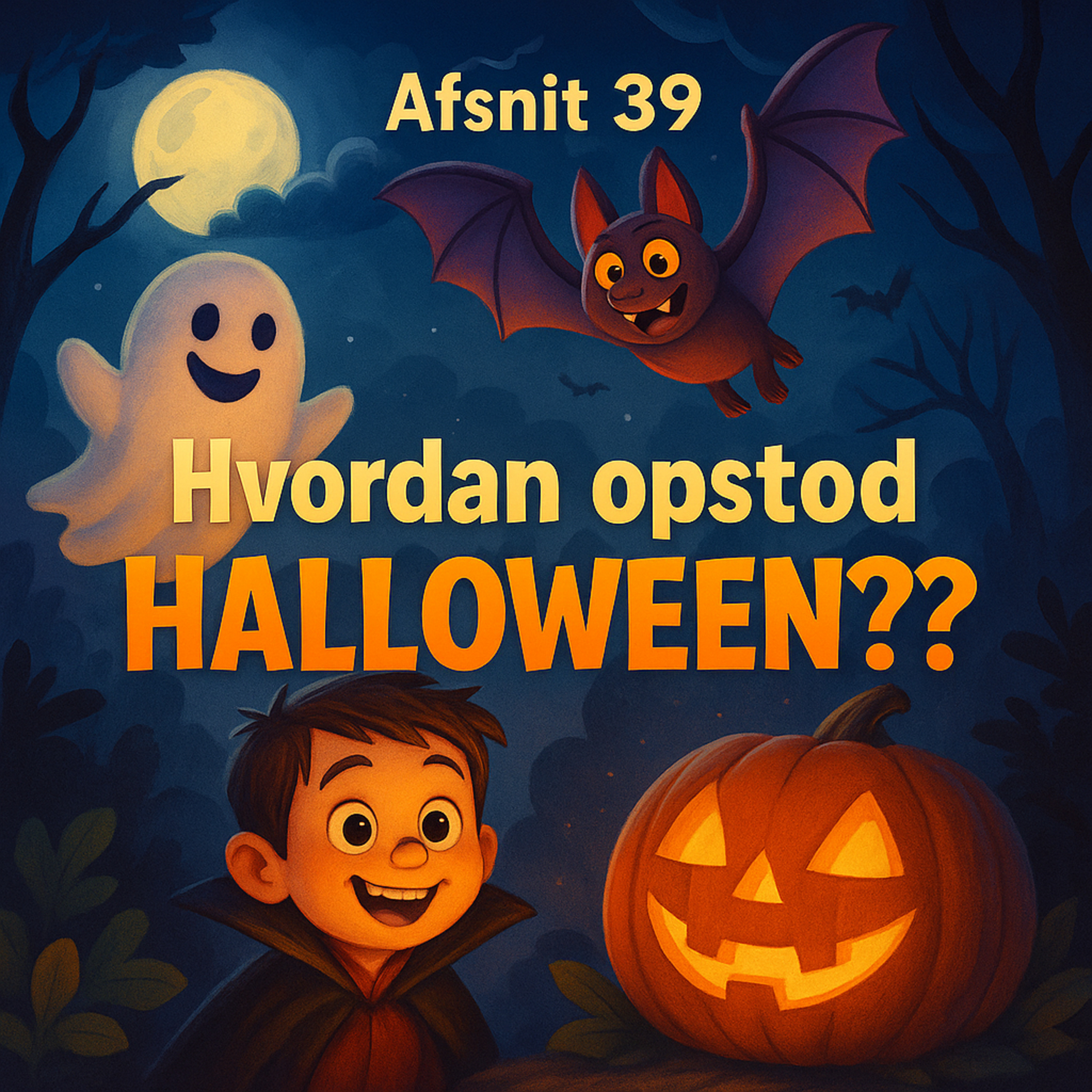HALLOWEENs begyndelse | Podcast for børn