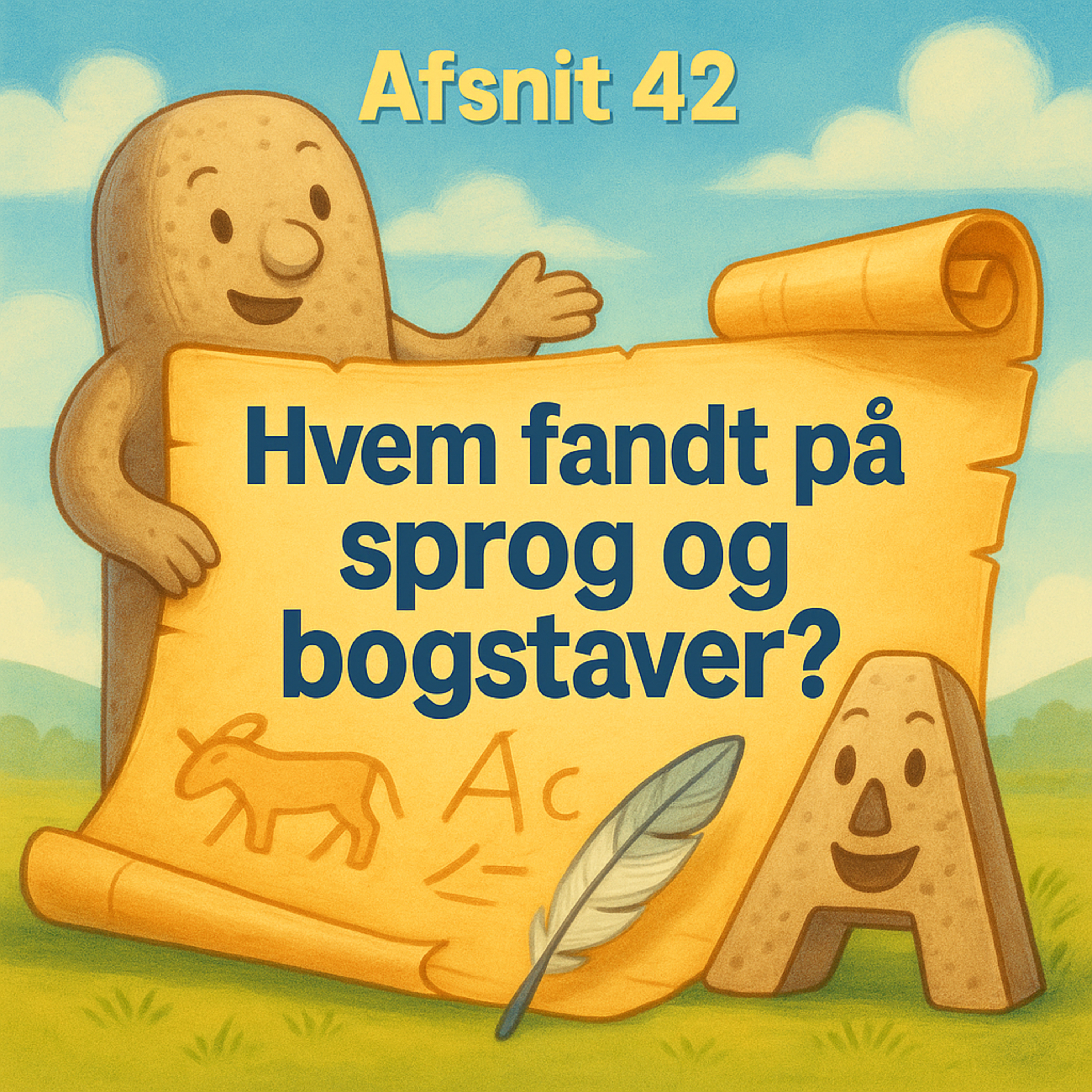 Hvem opfandt SPROG & BOGSTAVER? | Lær noget nyt i dag