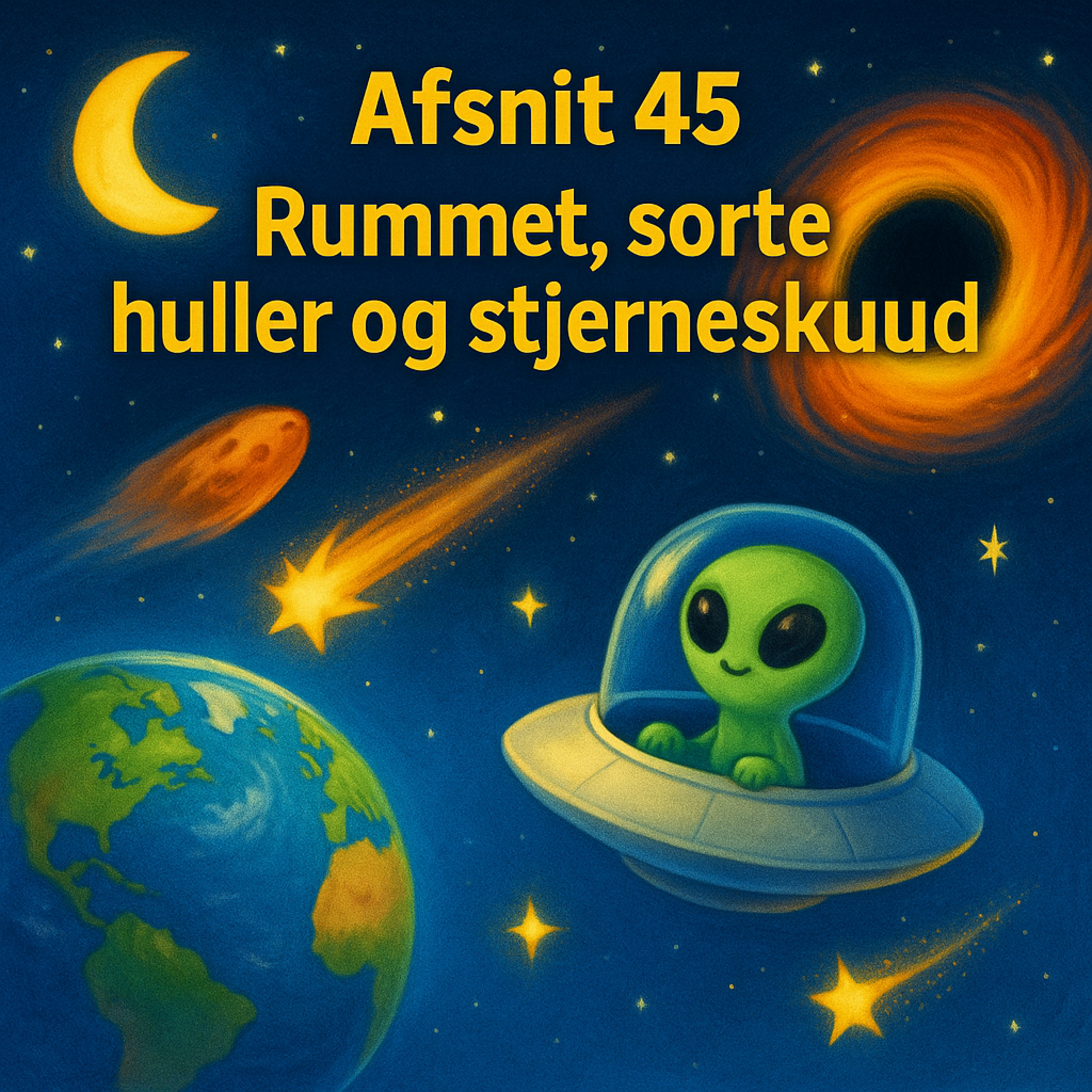 Stjerneskud og Sorte huller | For små og store børn episode artwork
