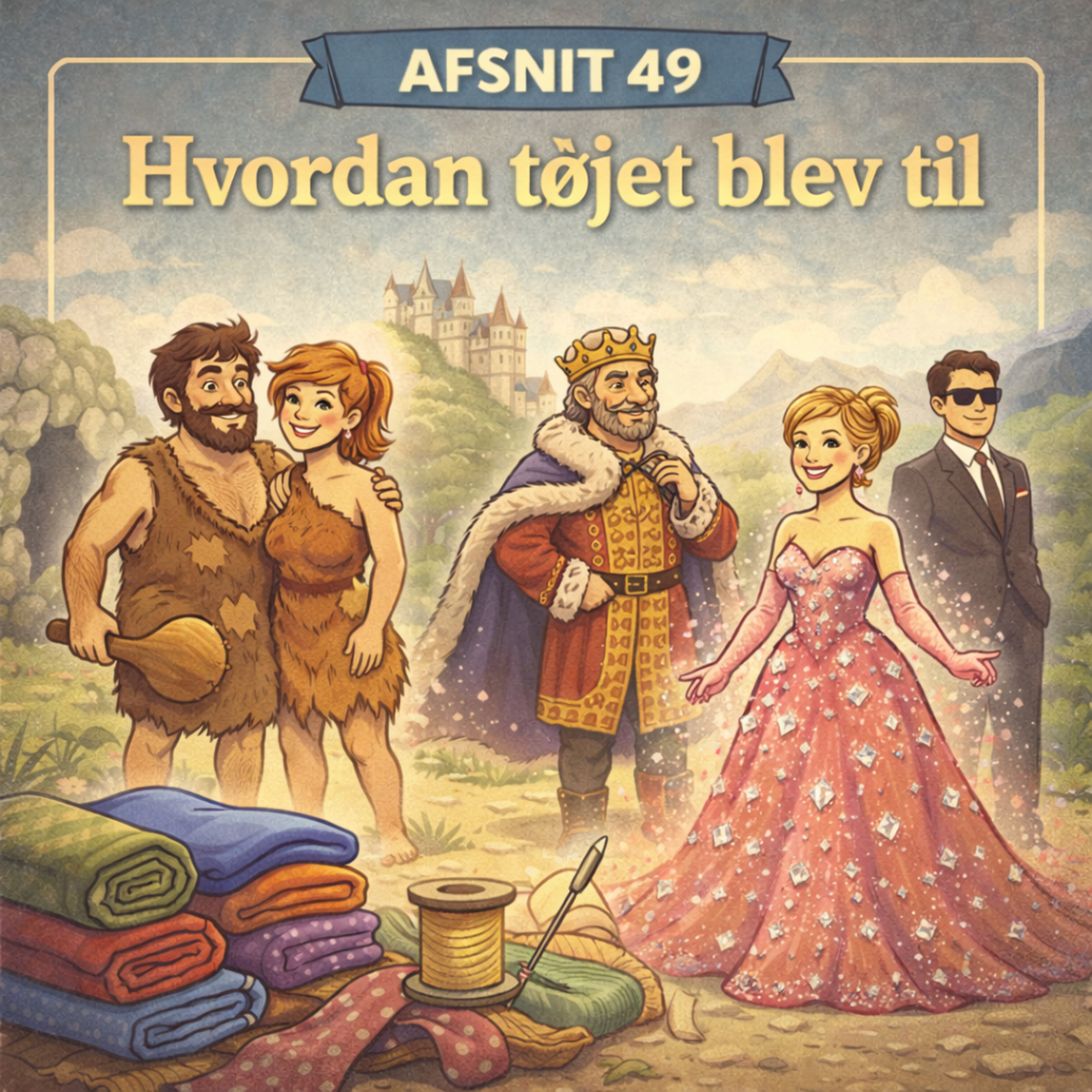 Hvordan blev tøjet til? | Podcast for børn episode artwork