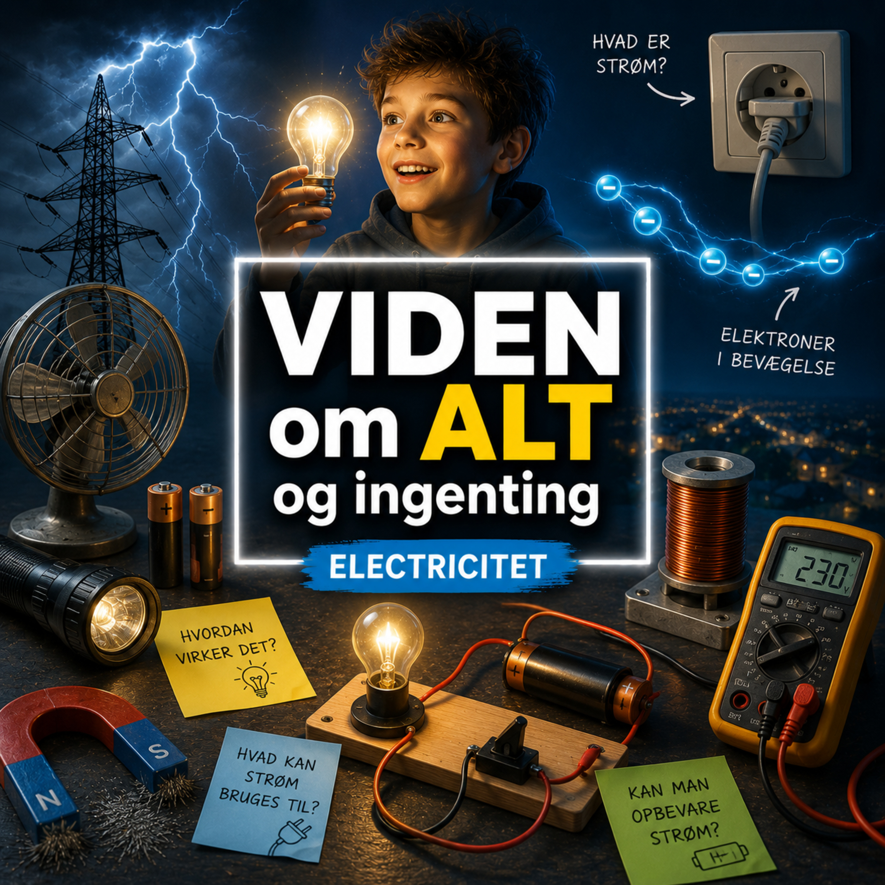 ELEKTRICITET - Hvordan opfandt man elektricitet? episode artwork