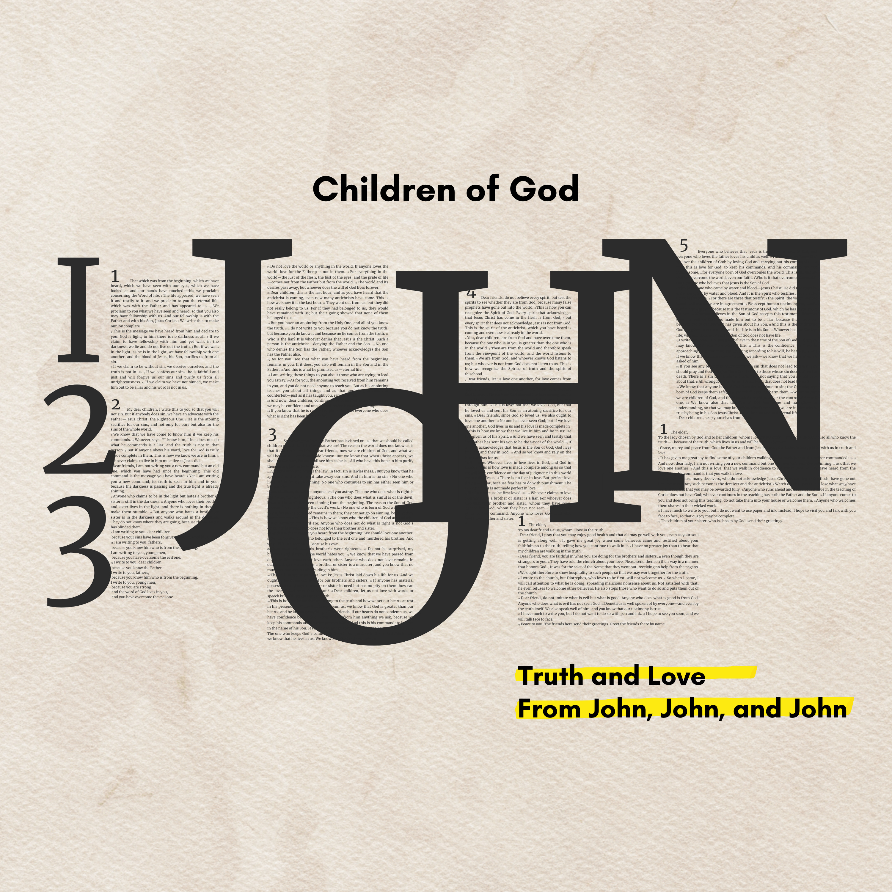 Children of God | Truth and Love from John, John and John | Steve Warner episode artwork