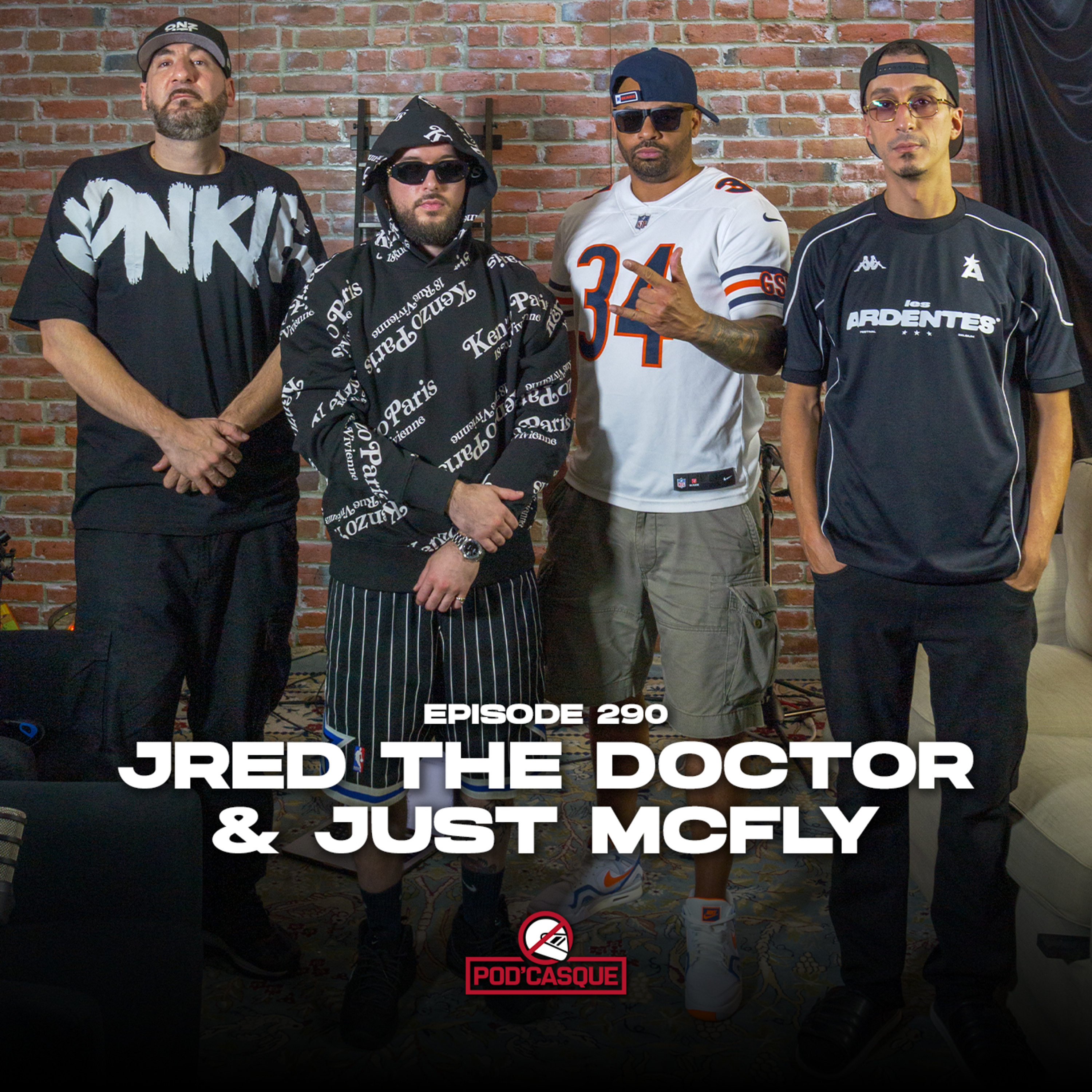 JRed The Doctor & Just Mcfly : Doc & Marty, Big Dogs Only, Montreal, Nicholas Craven & + | Pod 290 episode artwork