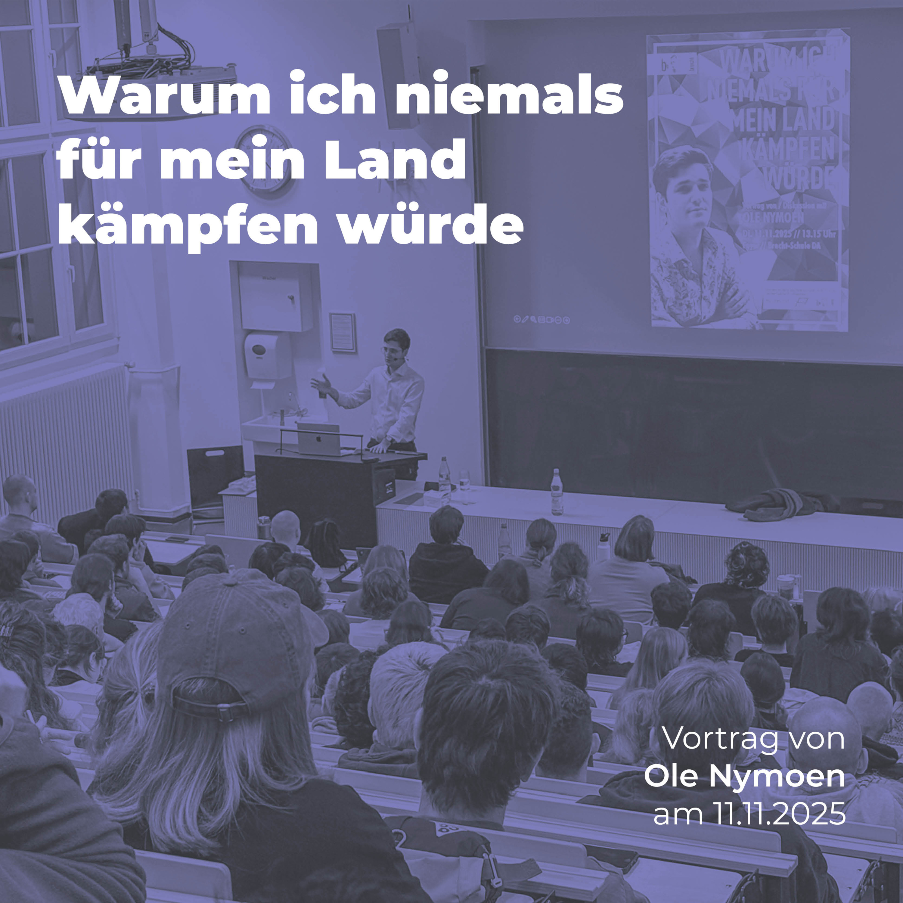 Ole Nymoen: Warum ich niemals für mein Land kämpfen würde  episode artwork