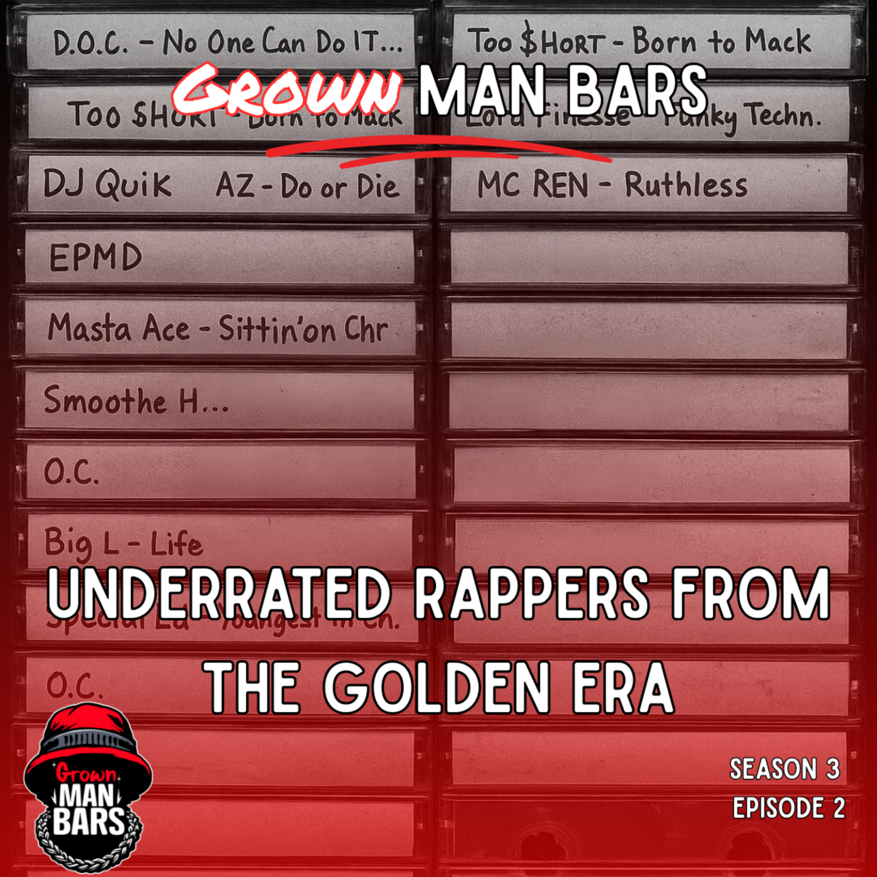 Underrated Rappers of the 80s & 90s episode artwork
