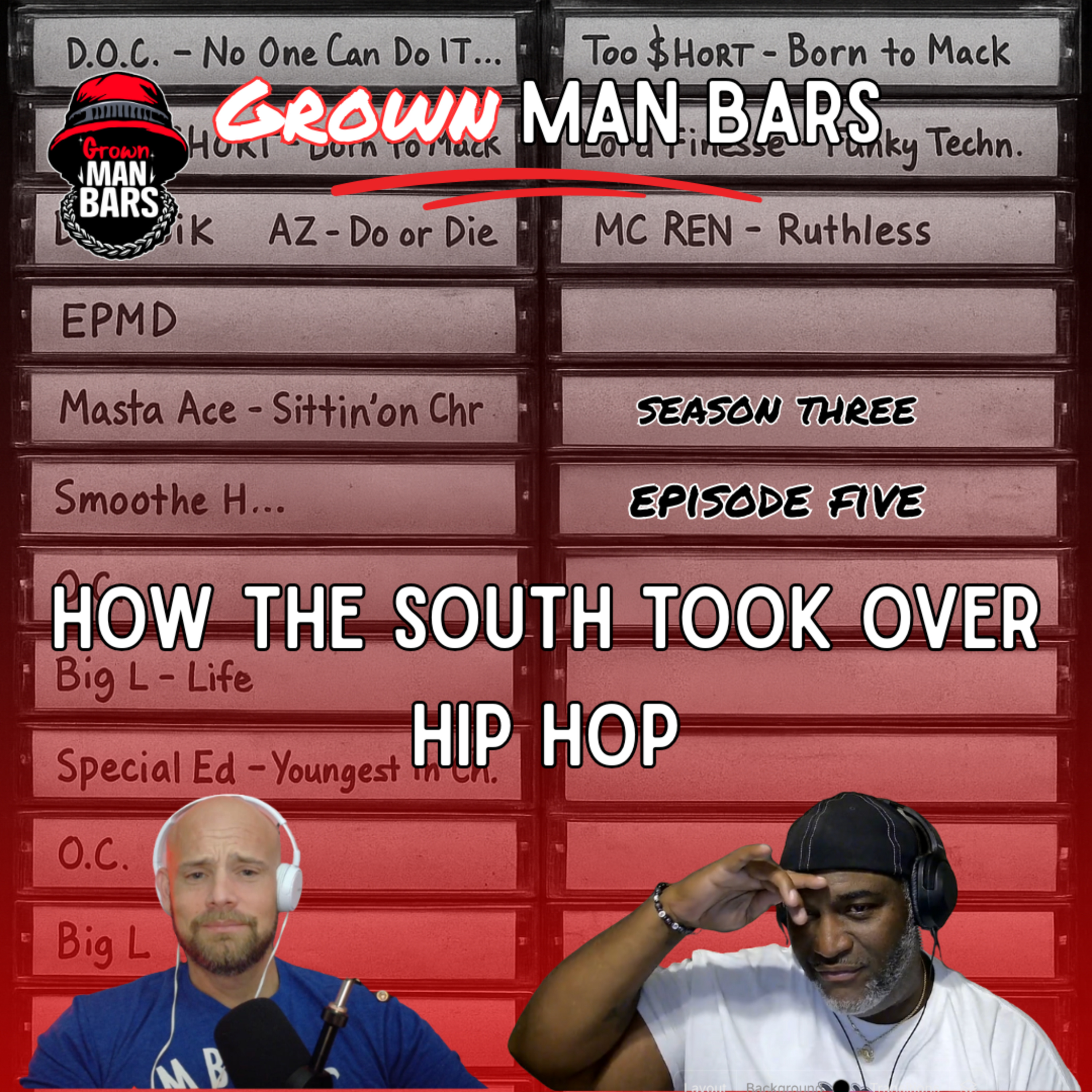 The South Got Something to Say: How the South Took Over Rap (’95–’05) | Grown Man Bars episode artwork