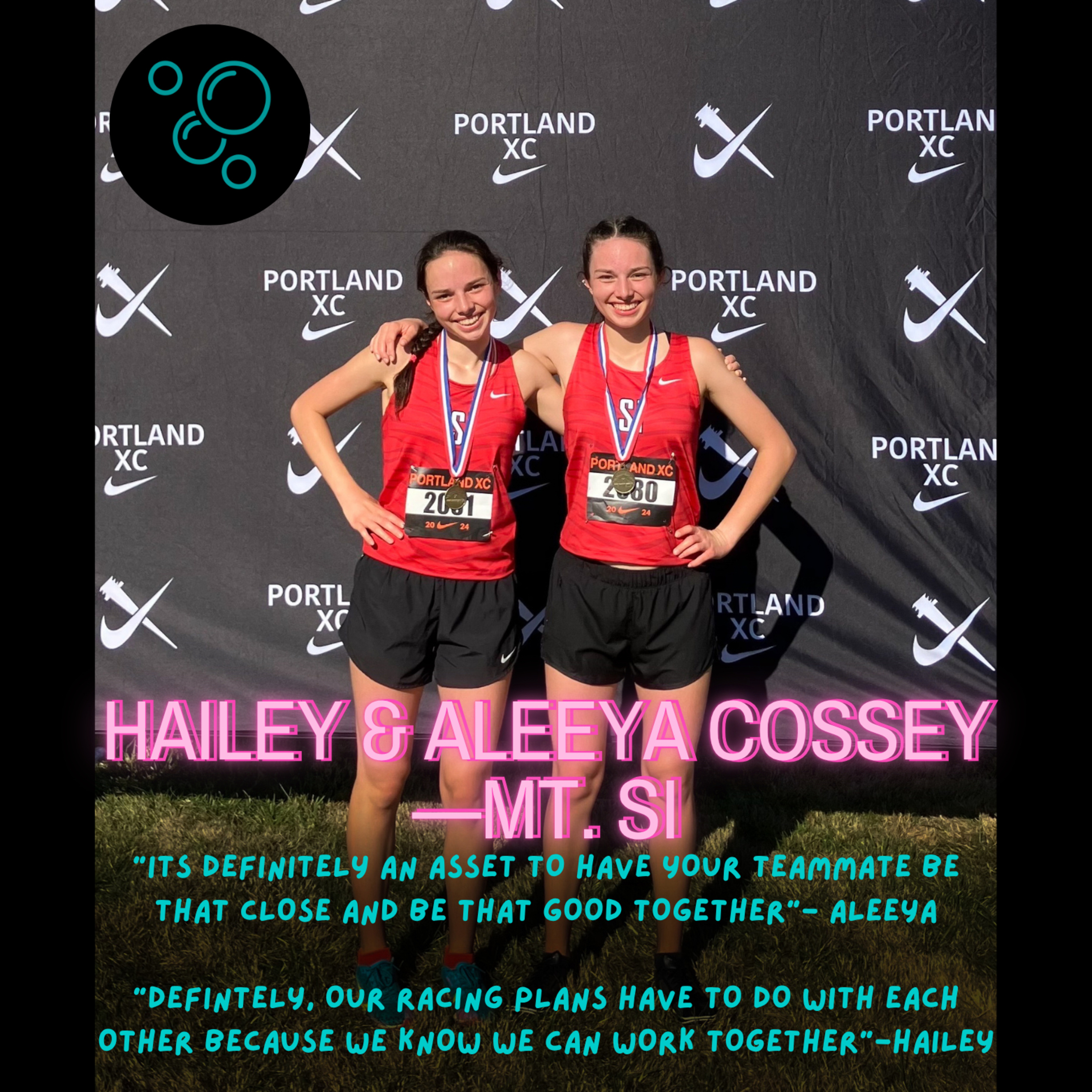 The Cossey Twins—How Their Strong Relationship Has Translated to Strong Running