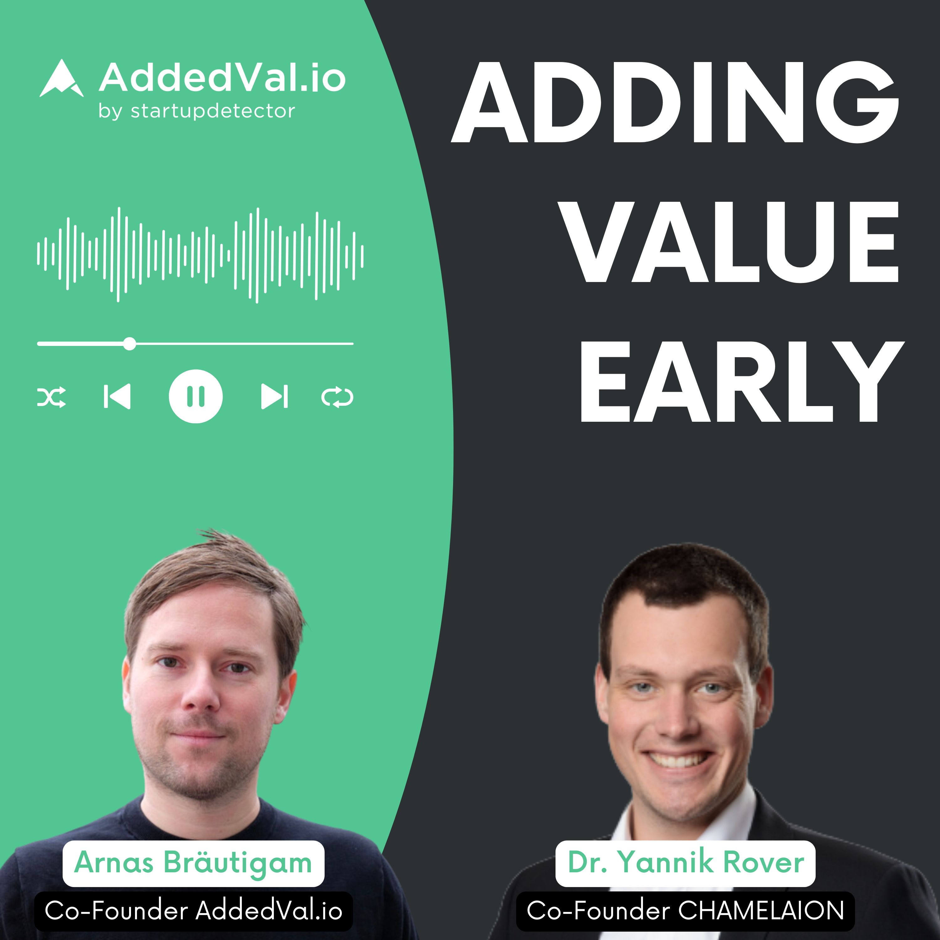 Adding Value Early - über Startups, Fundraising und Growth - mit Arnas Bräutigam von AddedVal.io