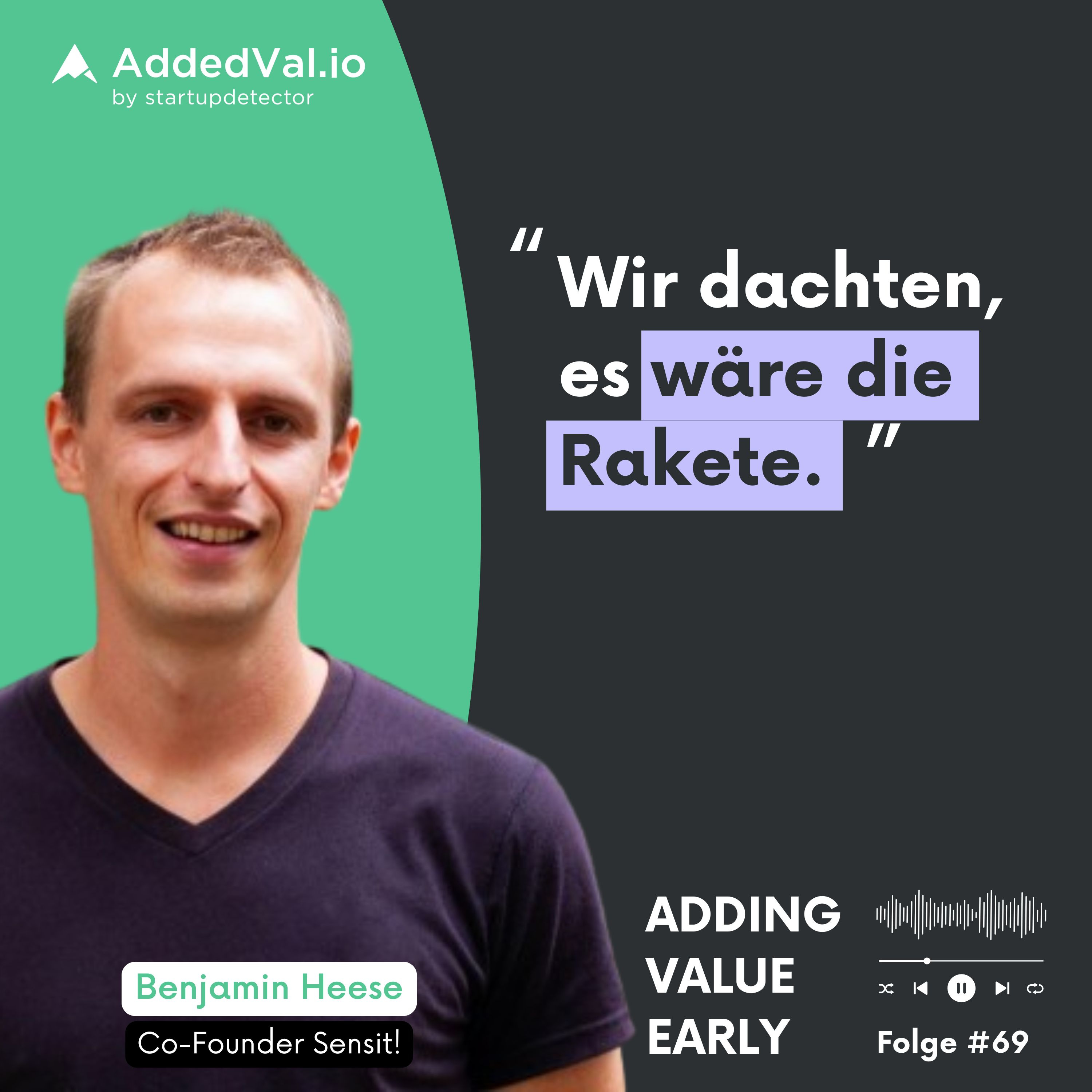 Adding Value Early - über Startups, Fundraising und Growth - mit Arnas Bräutigam von AddedVal.io
