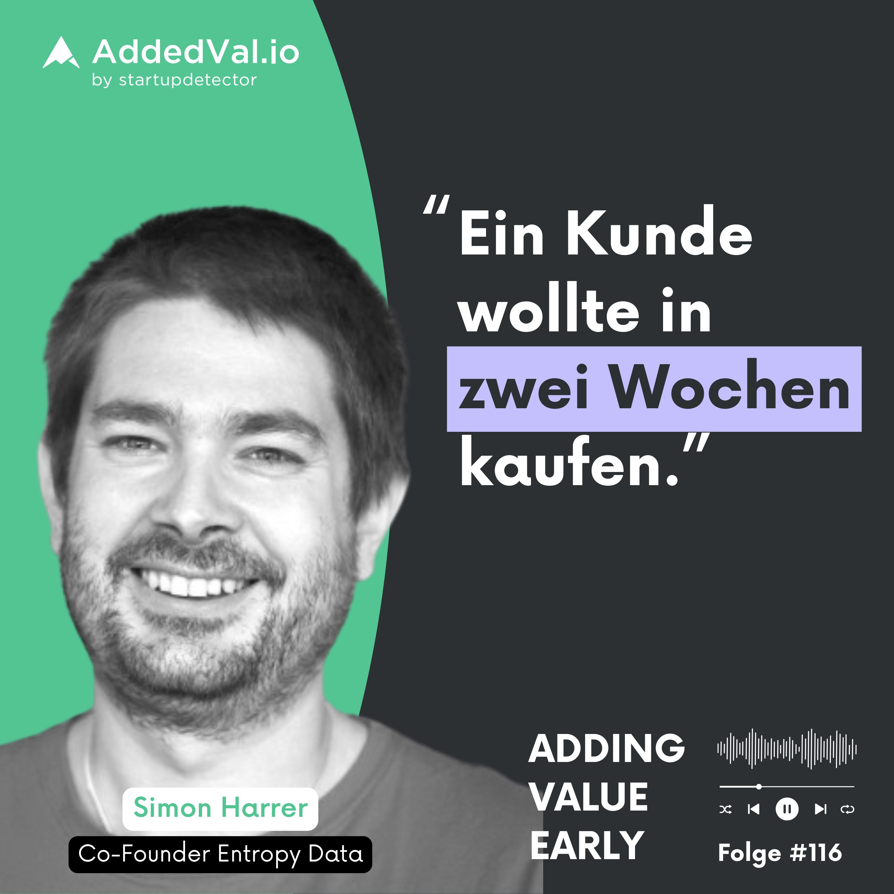 116: Sichtbarkeit durch Open Source & LinkedIn - Simon Harrer über Inbound bei Entropy Data episode artwork