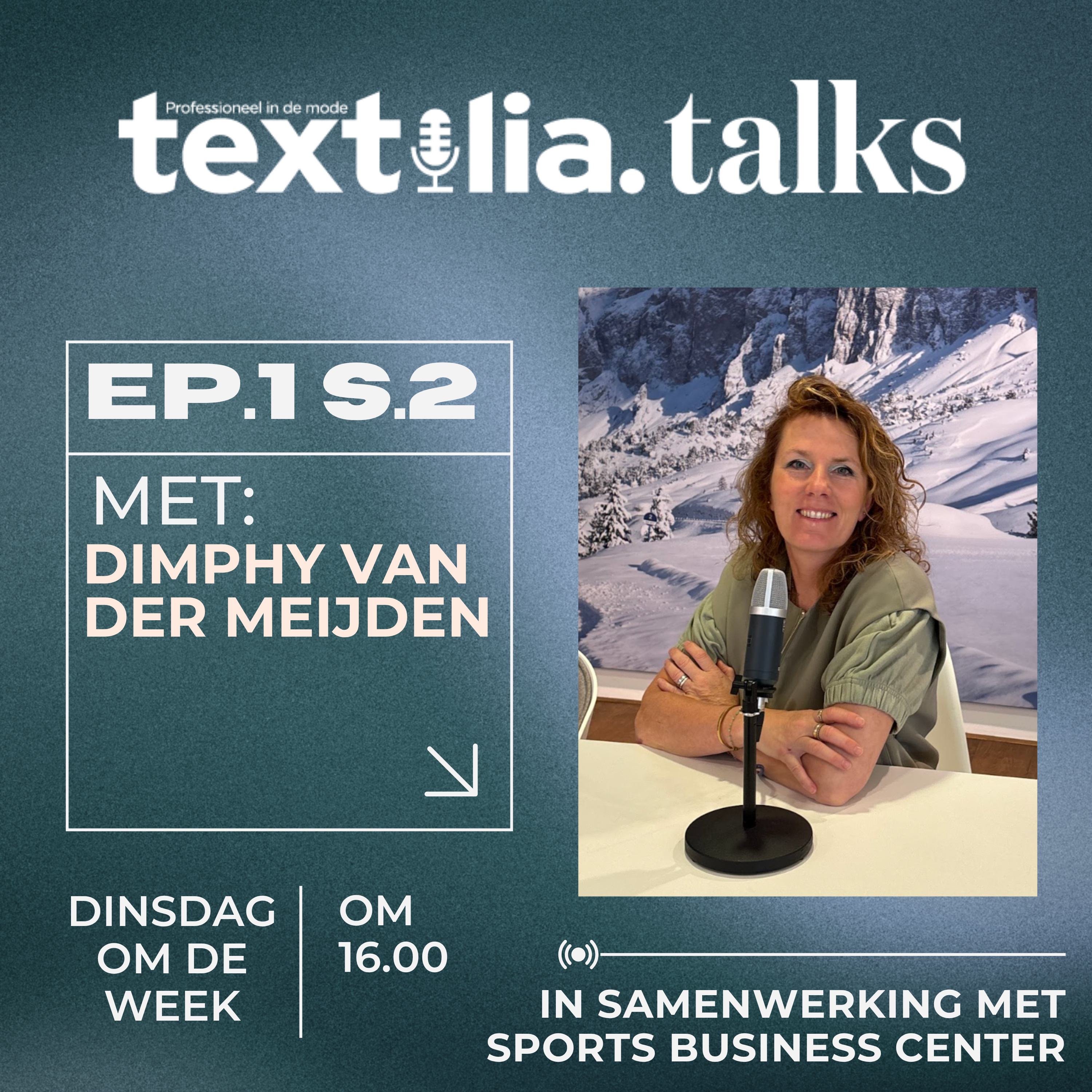 Dimphy van der Meijden over het onderschatte succes van Visual Merchandising | Textilia Talks | SBC S2.Afl.1 episode artwork