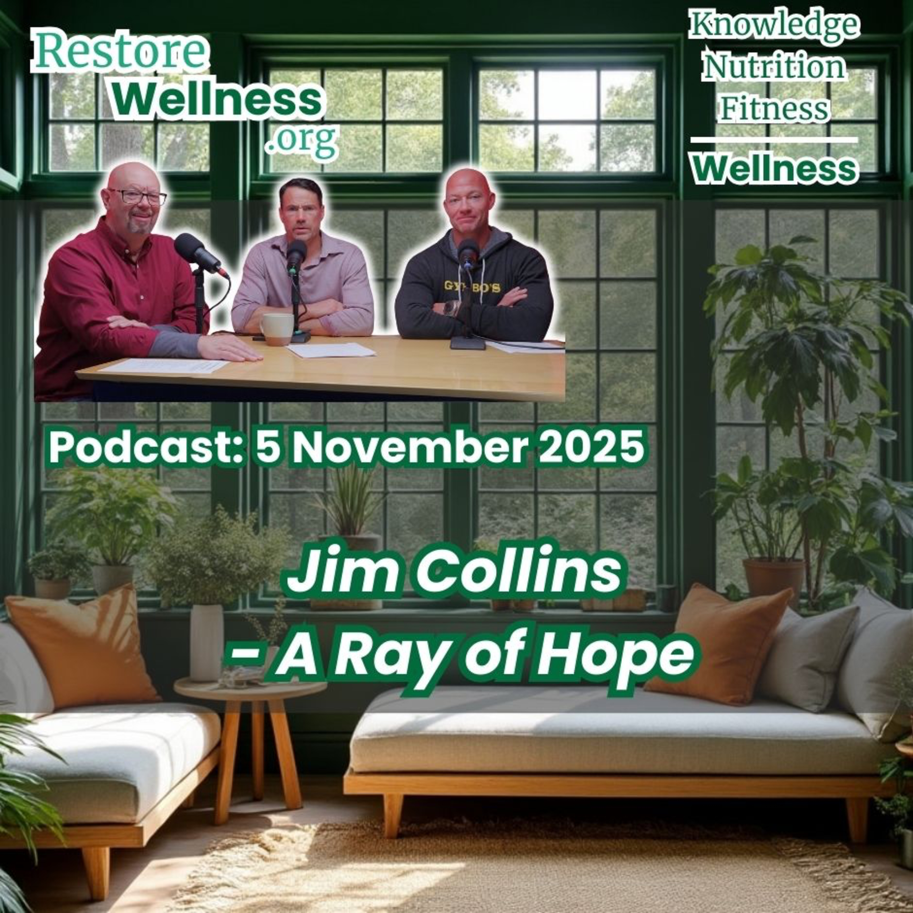 20251105 - Jim Collins Cancer Journey episode artwork