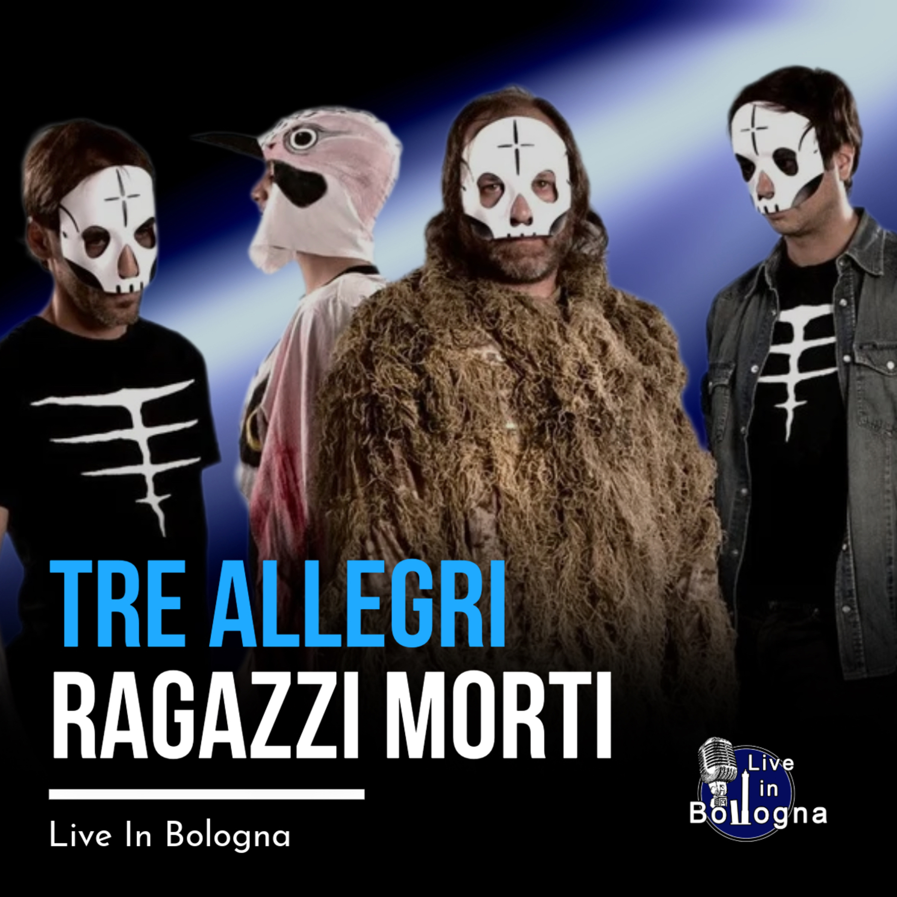 Tre Allegri Ragazzi Morti: “26 anni a tutto rock. Le maschere? Preferiamo i contenuti alla fama” episode artwork