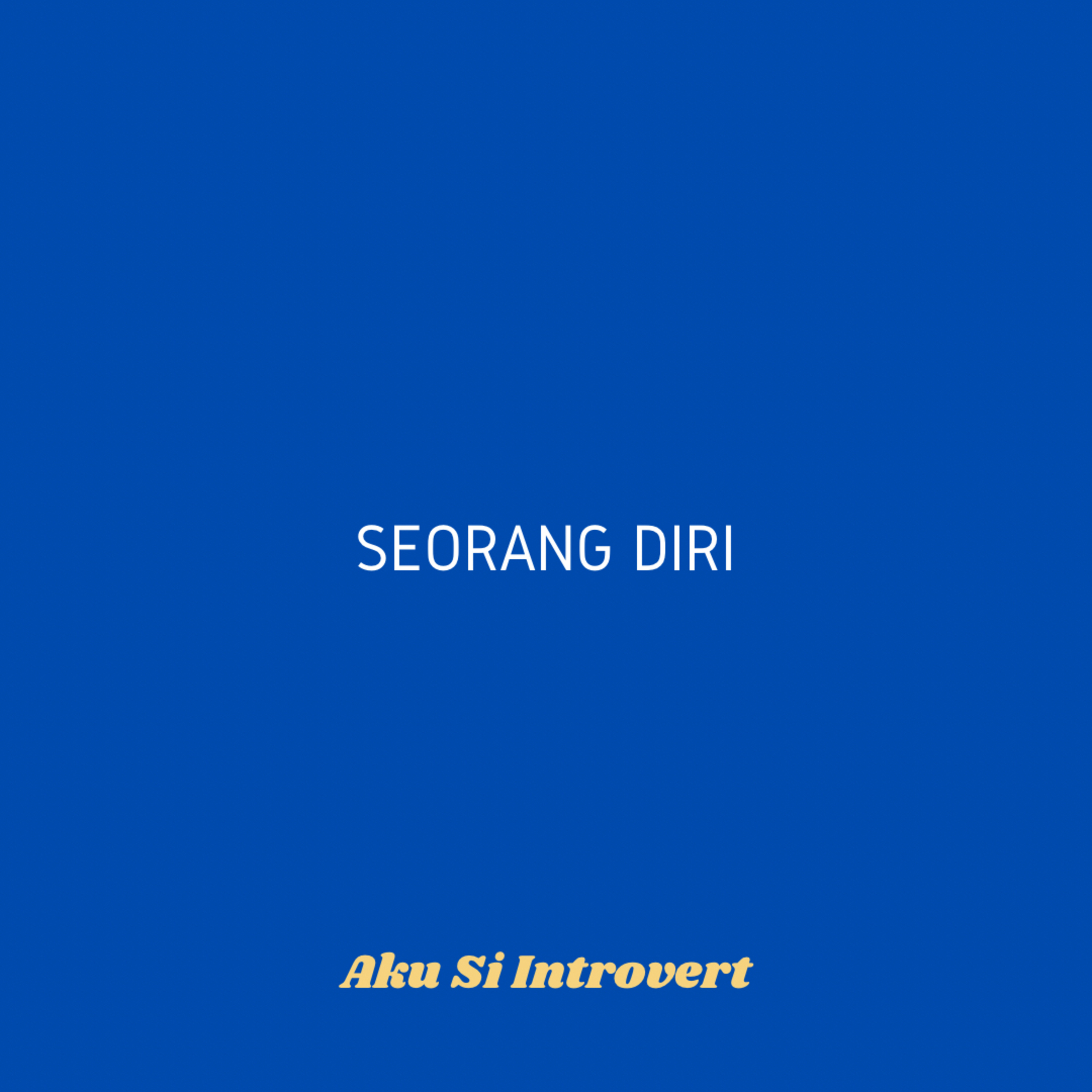 Seorang Diri episode artwork