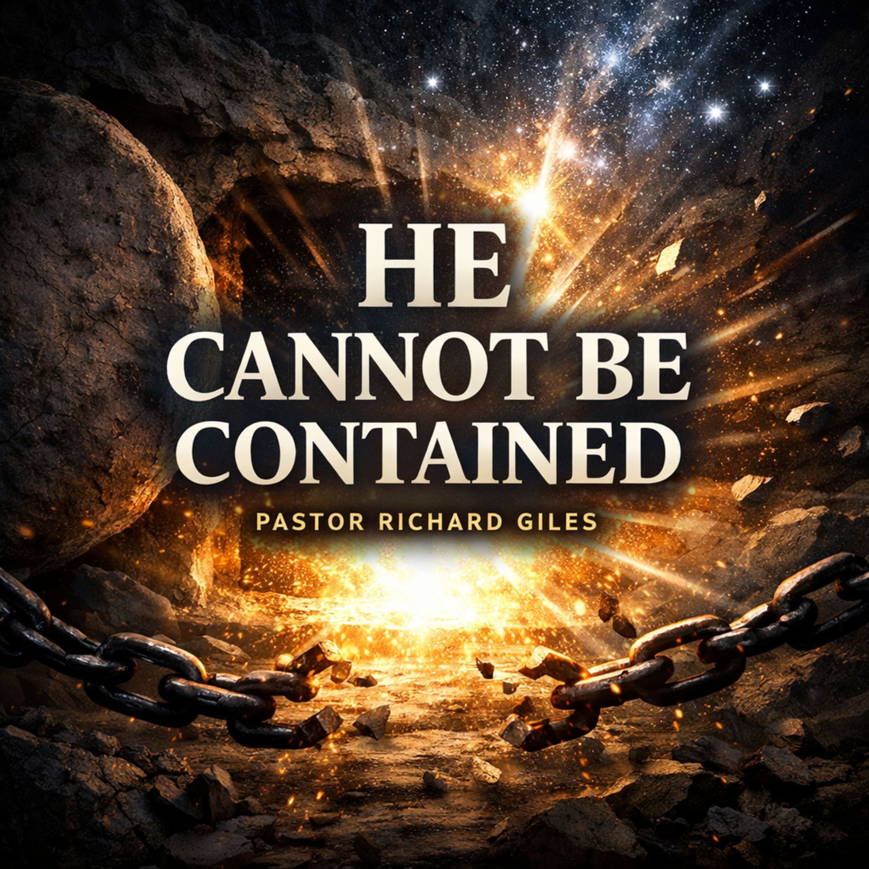 He Cannot Be Contained, Pastor Richard Giles, 03-08-26