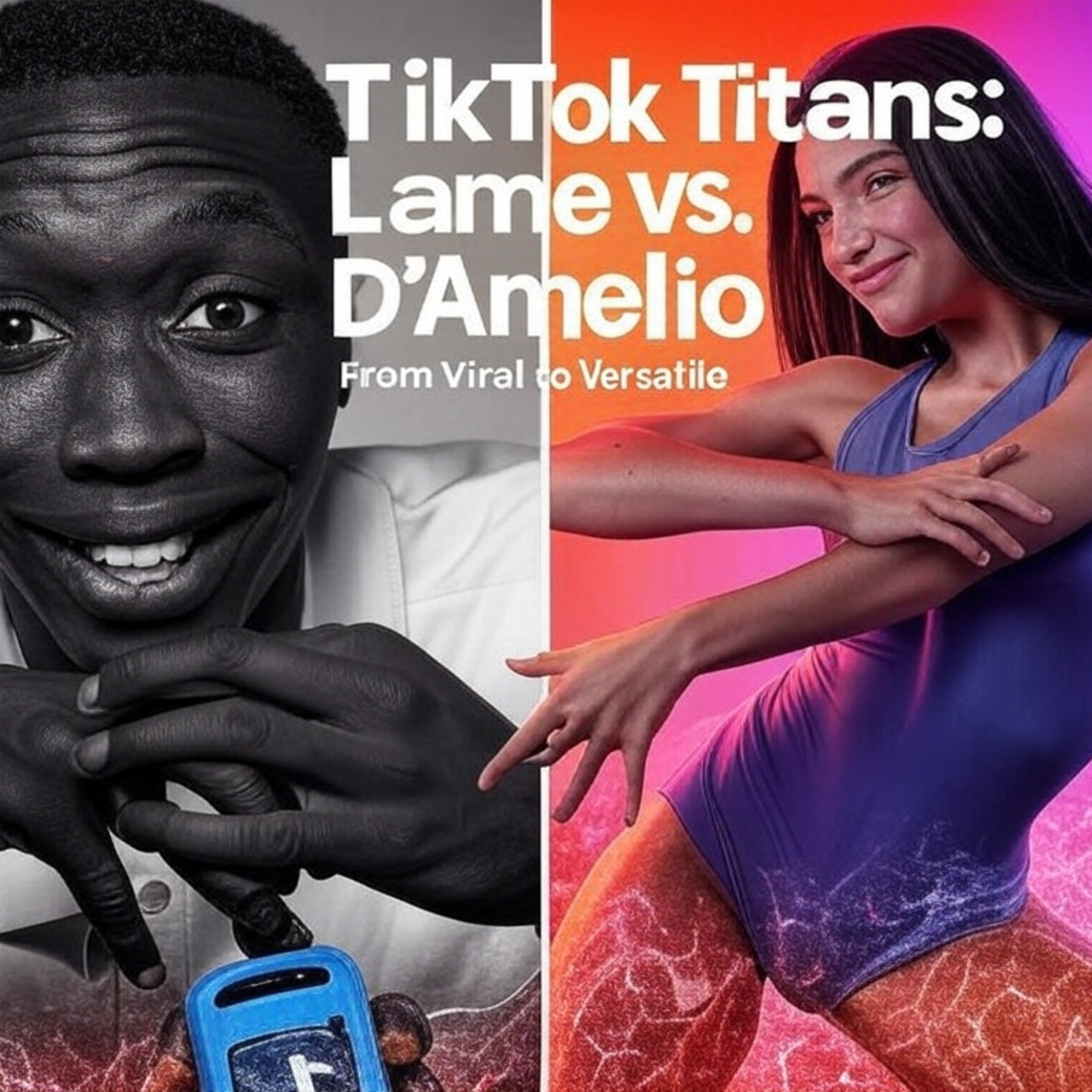TikTok Titans: Khaby Lame and Charli D’Amelio