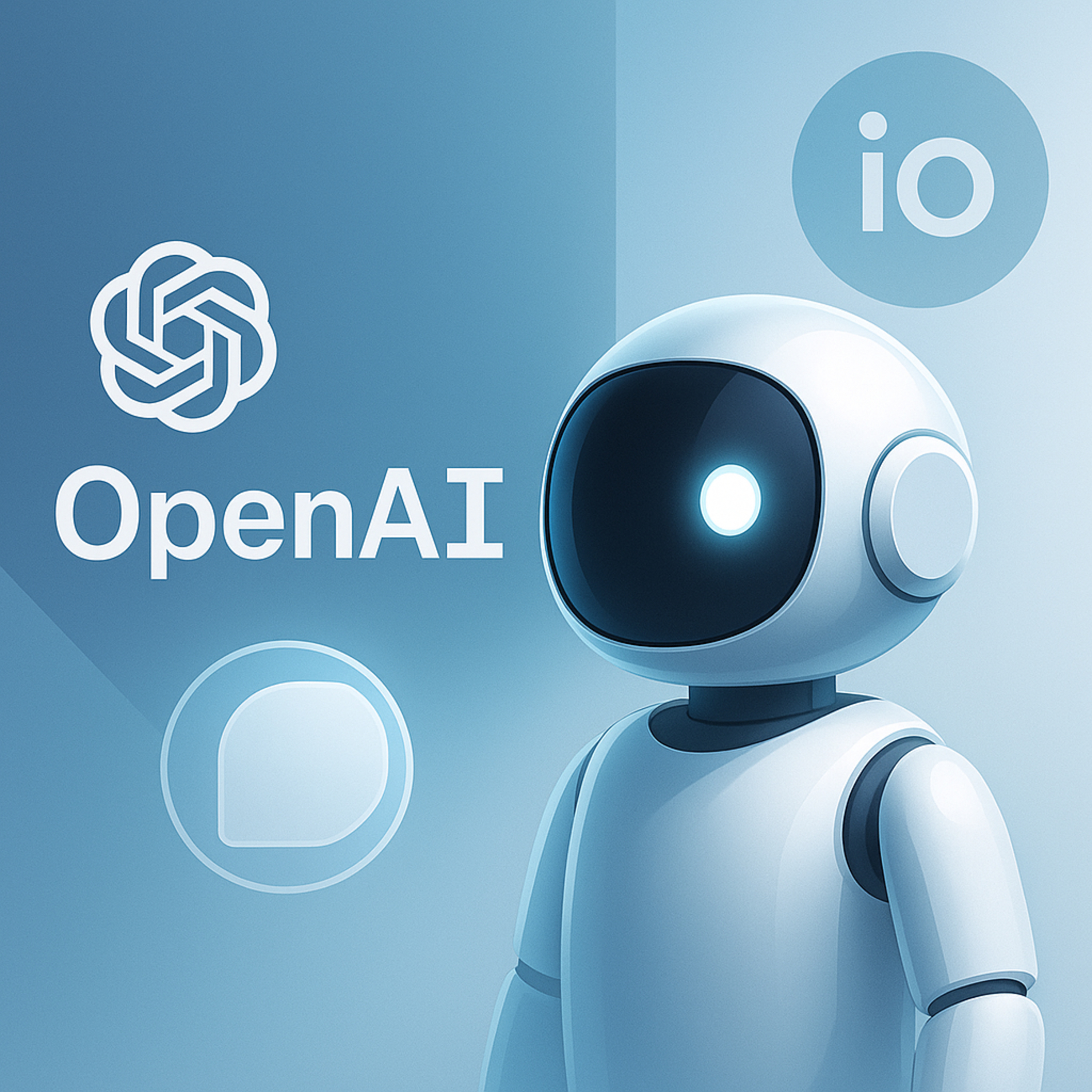 OpenAI Acquires Jony Ive’s io for $6.4B to Build AI Hardware Companion episode artwork