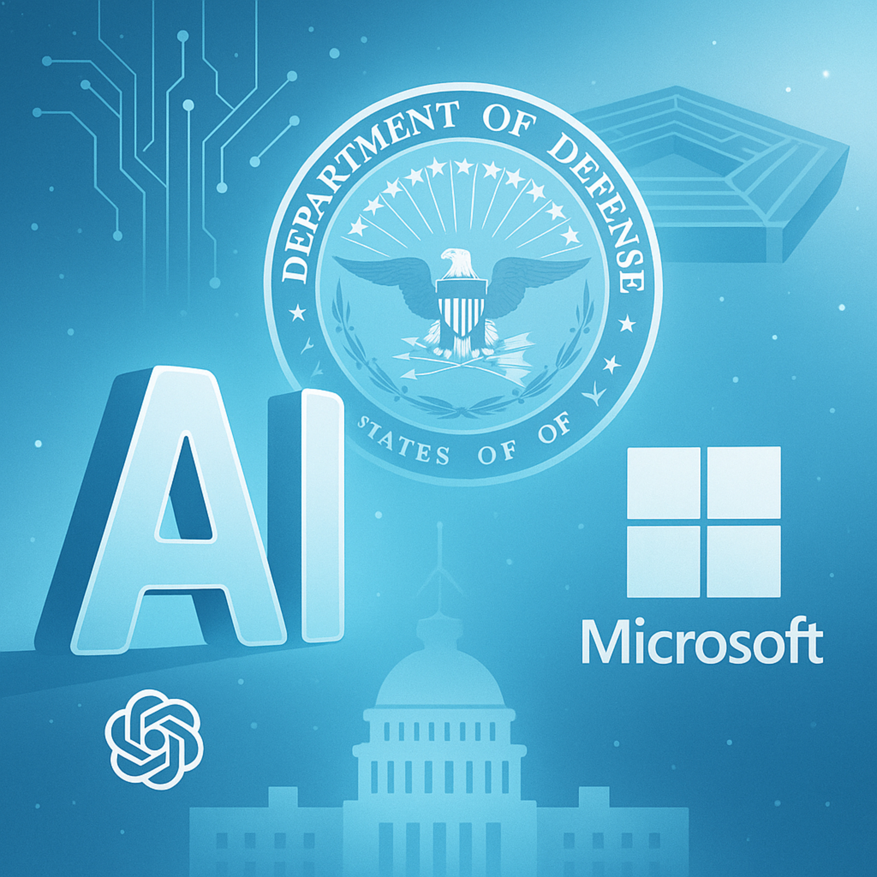 OpenAI’s $200M Pentagon Deal and Microsoft Fallout Signal AI’s Defense Pivot episode artwork