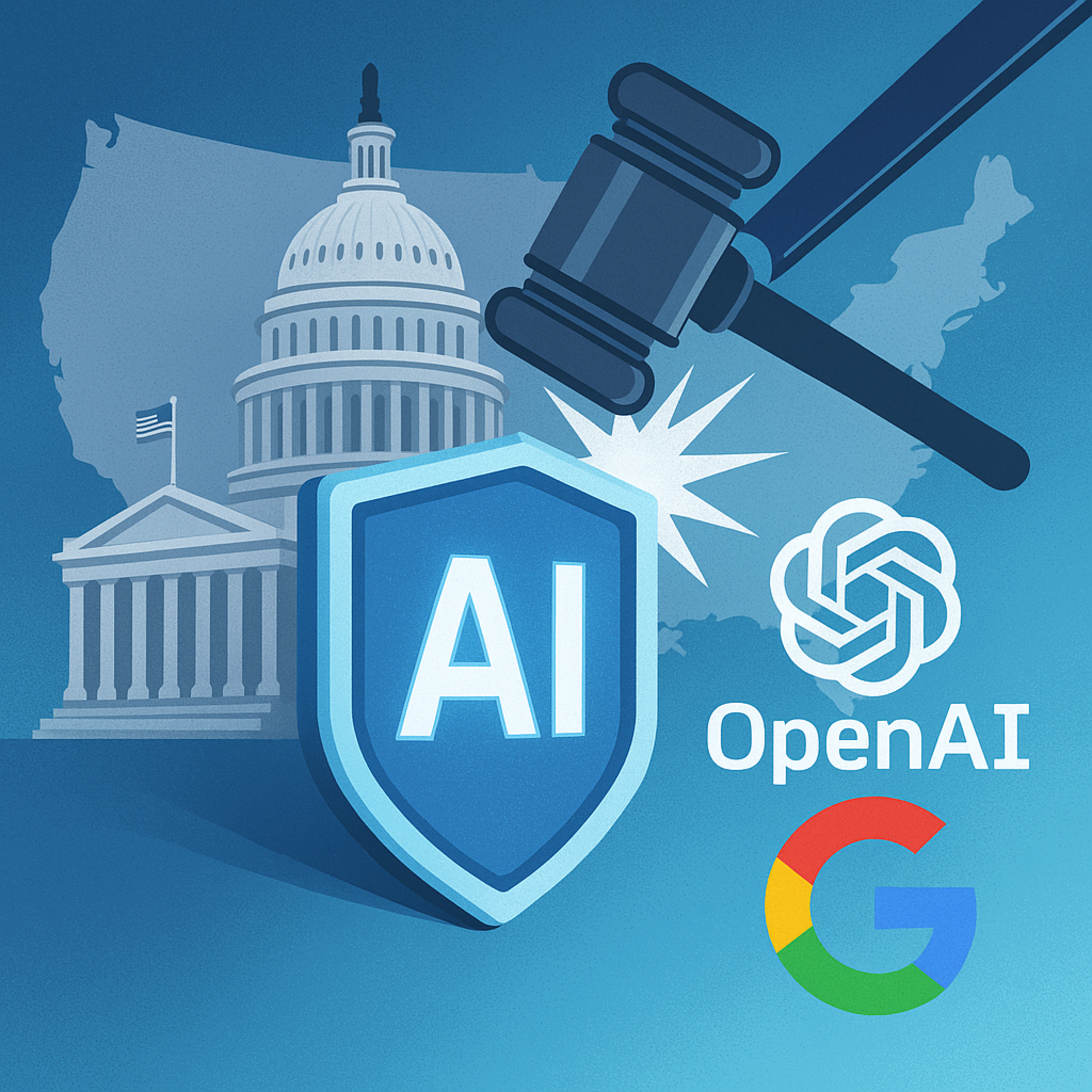 Senate Smacks Down AI Shield as OpenAI and Google Face 50-State Rules episode artwork