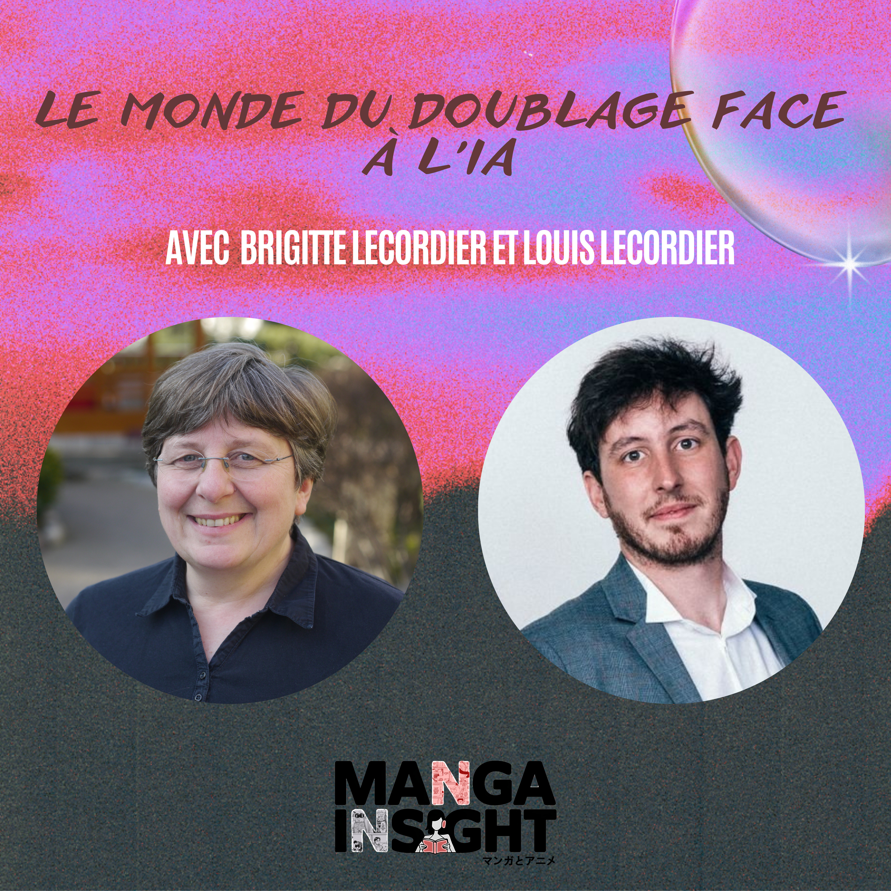 Le monde du doublage face à l'IA avec Brigitte Lecordier & Louis Lecordier episode artwork