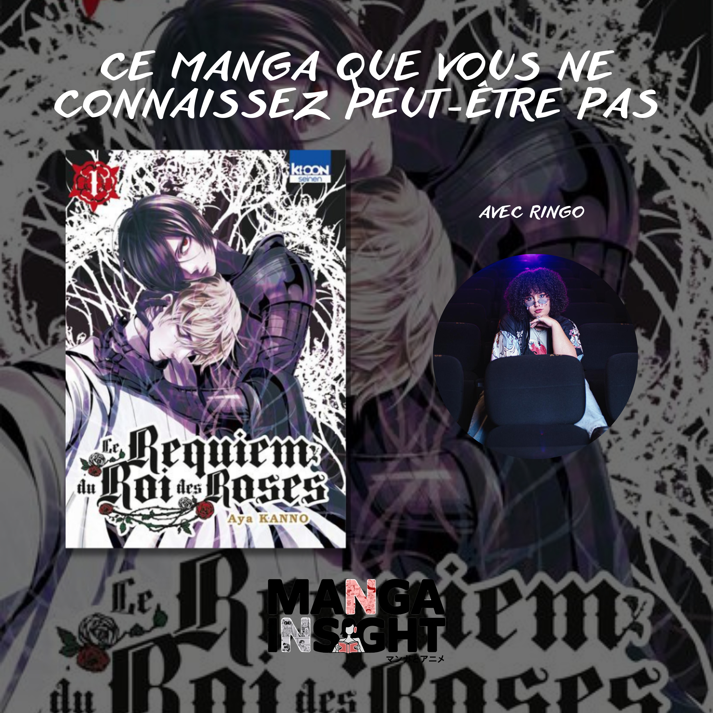 Ce manga que vous devriez découvrir...Le Requiem du roi des roses feat Ringo episode artwork