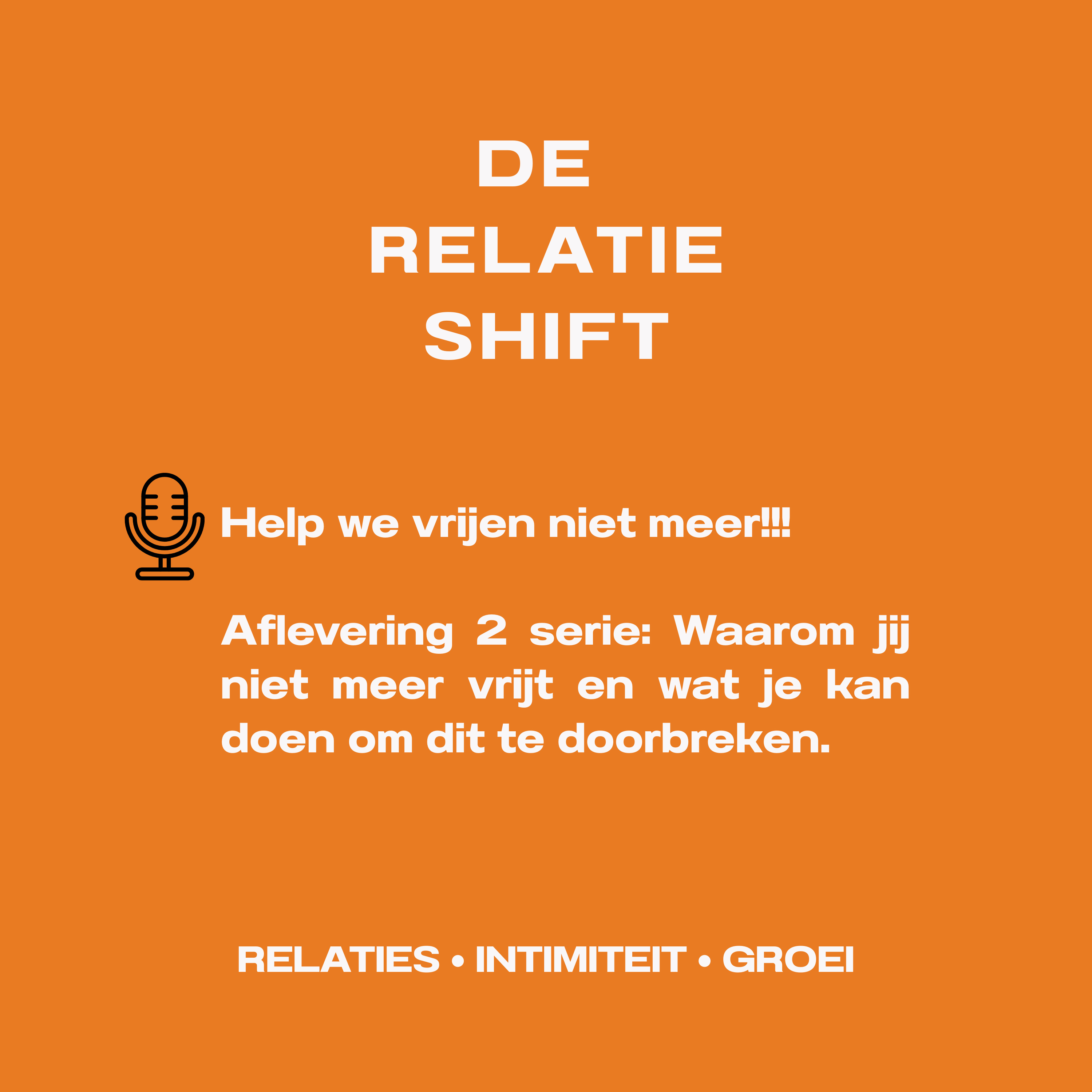 Deel 2: Help ik vrij niet meer met mijn partner! Waarom praten niet helpt (en wat wél werkt).  episode artwork