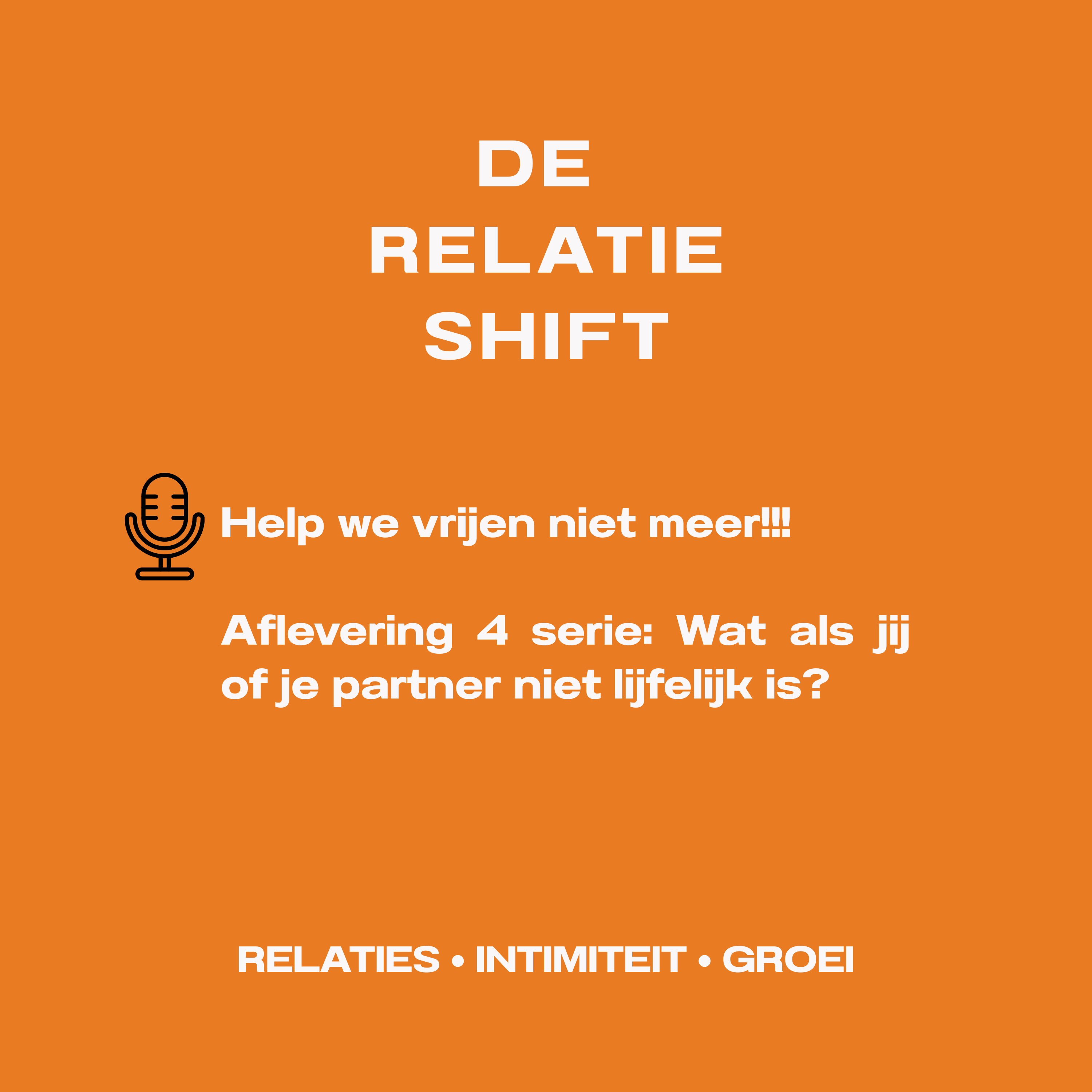 Wat als jij of je partner minder lijfelijk is?  episode artwork