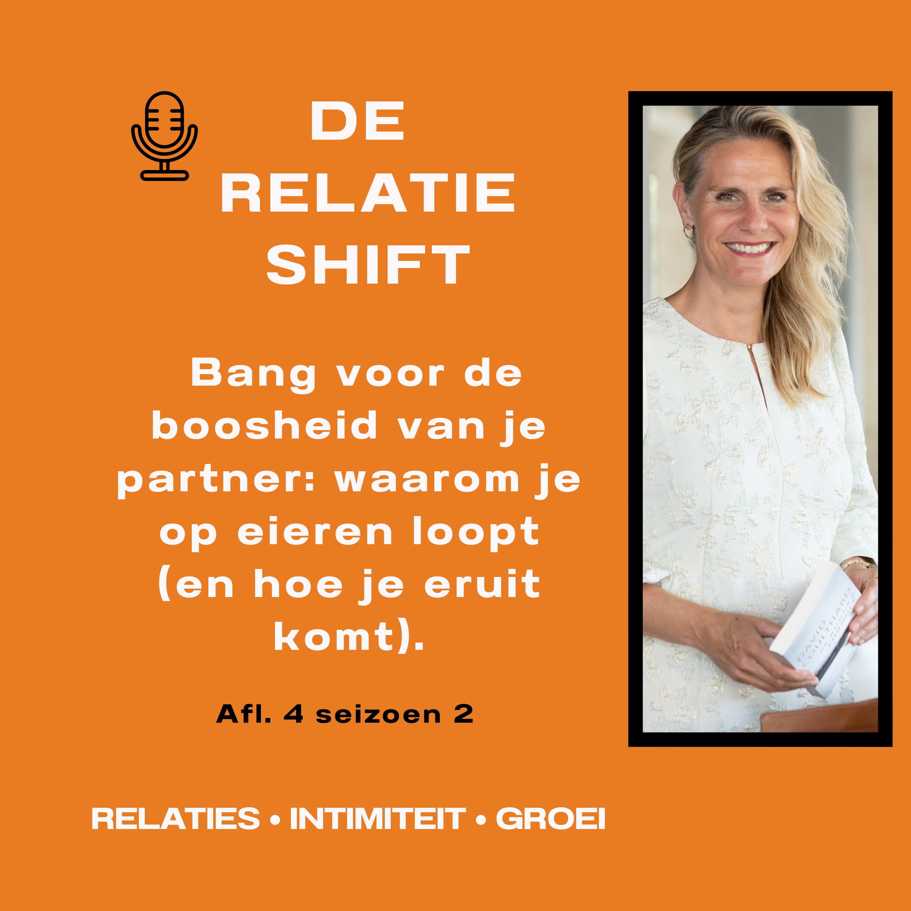 Bang voor de boosheid van je partner: waarom je op eieren loopt (en hoe je eruit komt). episode artwork