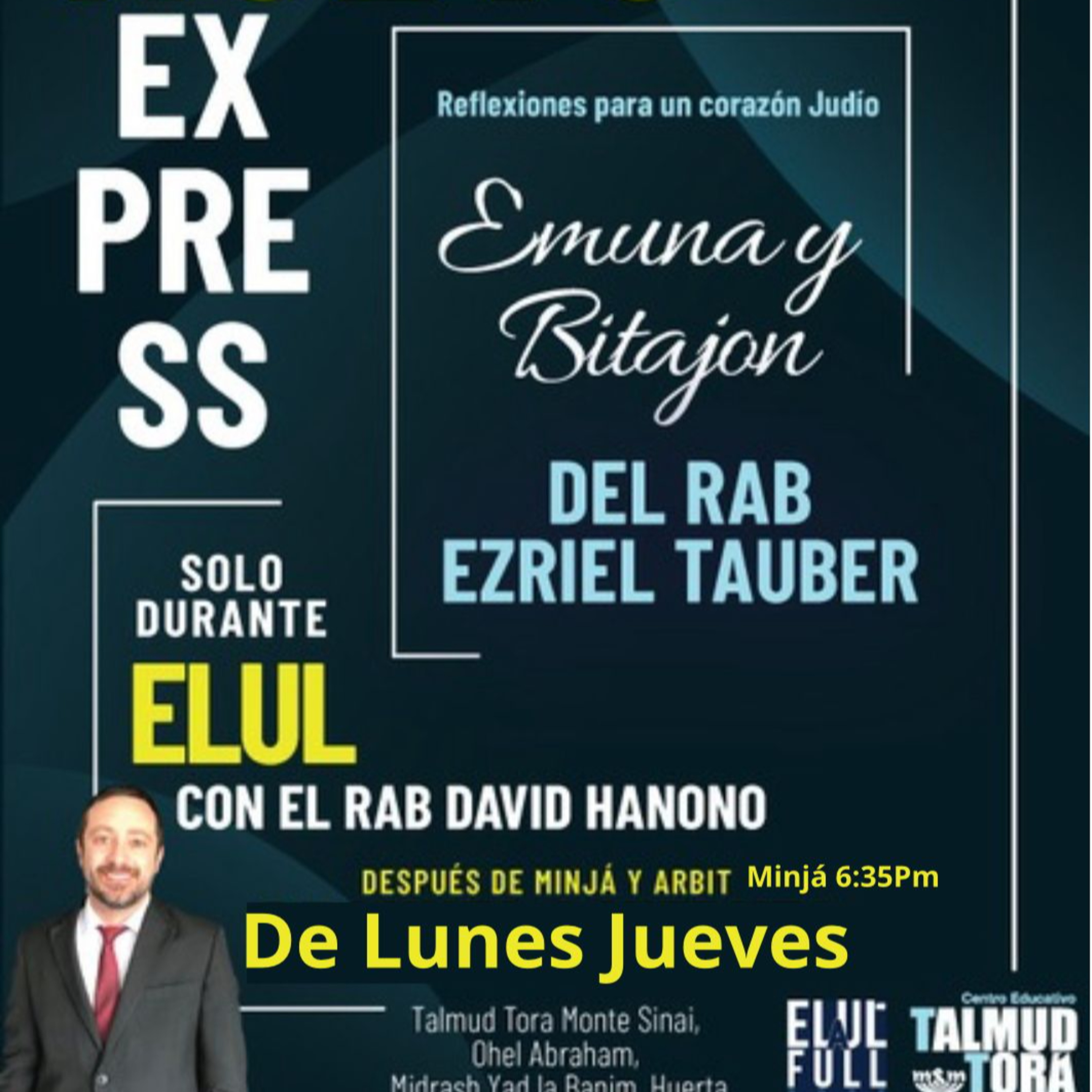 RAB DAVID HANONO- EMUNA Y BITAJON DE RAB EZRIEL TAUBER- 16 episode artwork