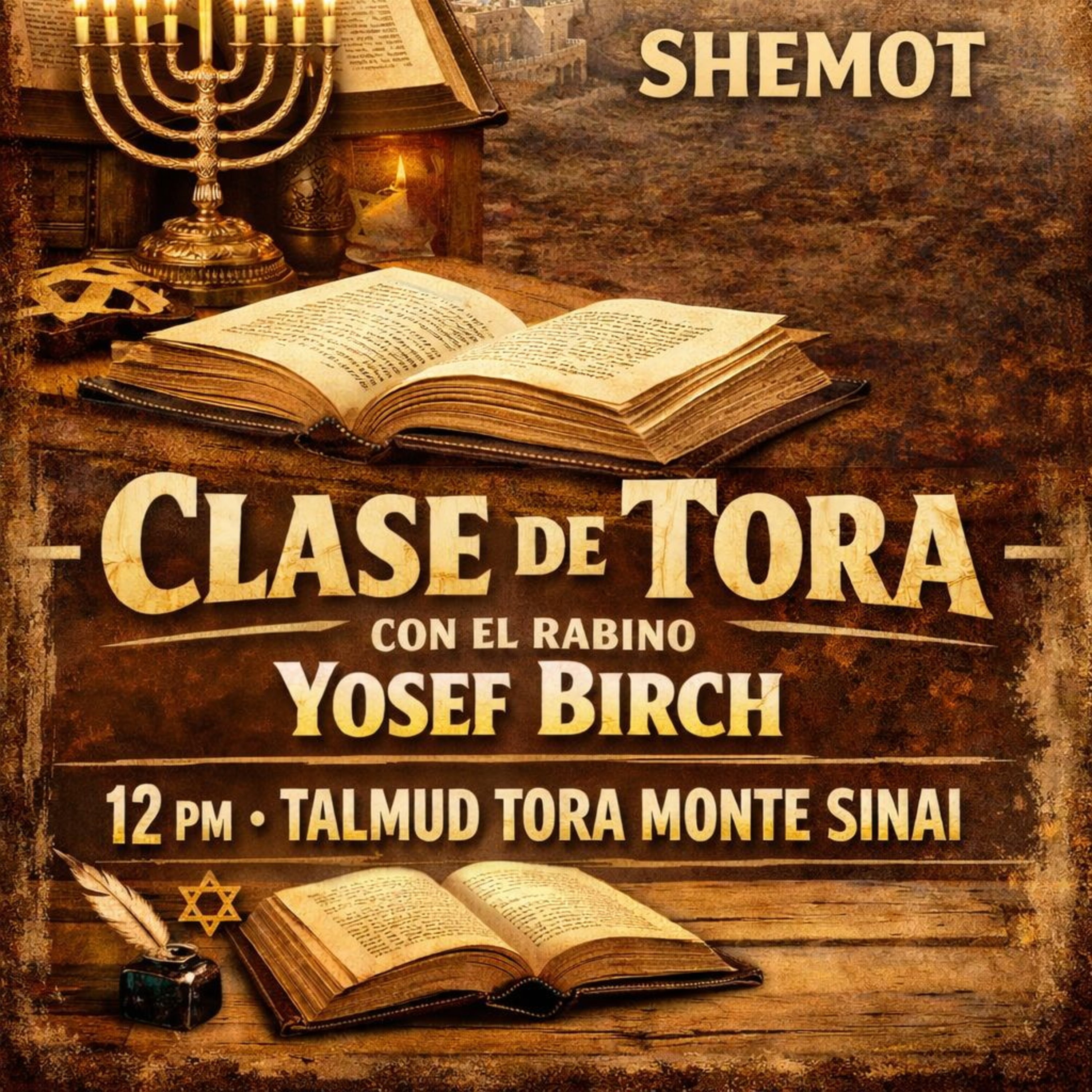 RAB YOSEF BIRCH- PERASHA SHEMOT 5786 episode artwork