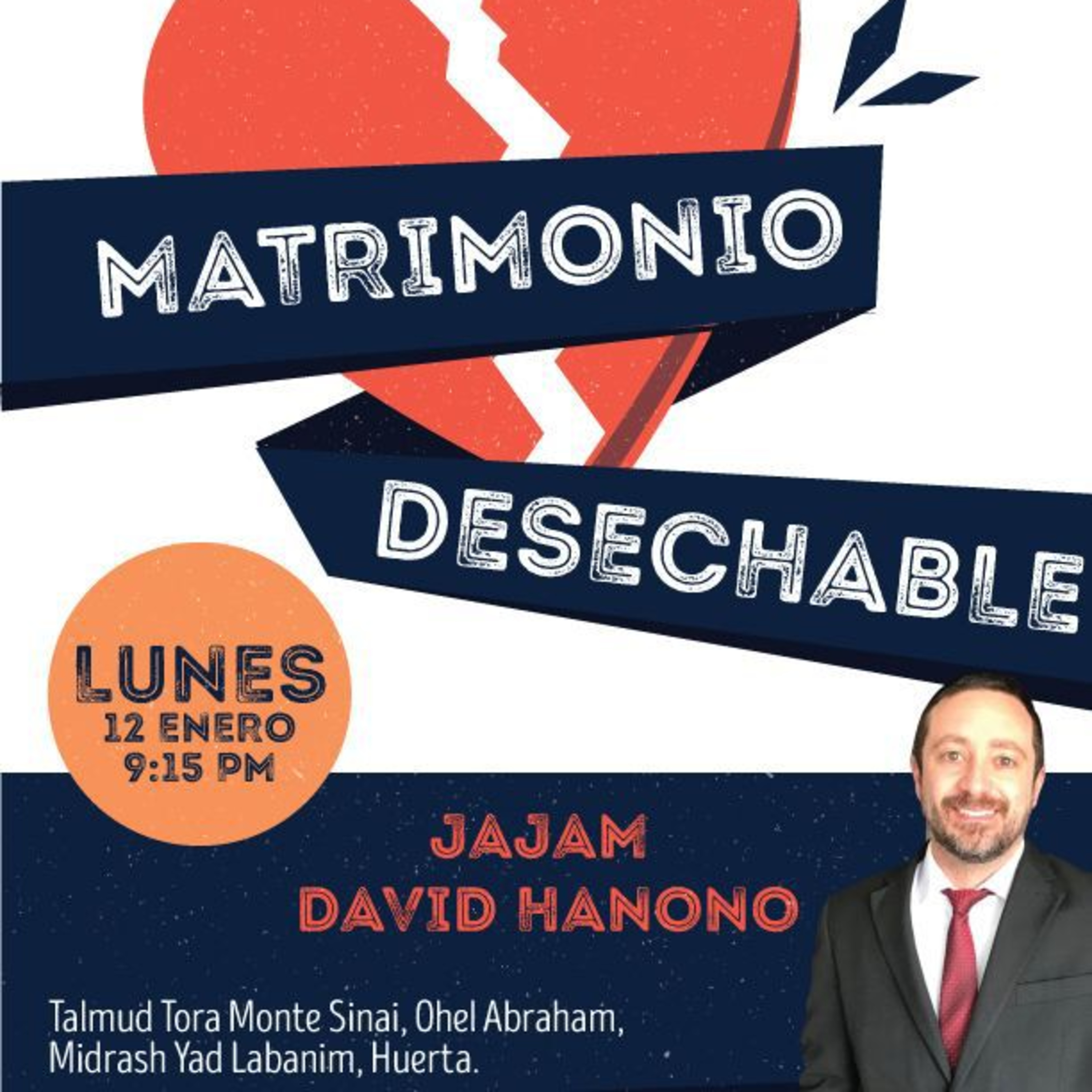 RAB DAVID HANONO- MATRIMONIO DESECHABLE? episode artwork