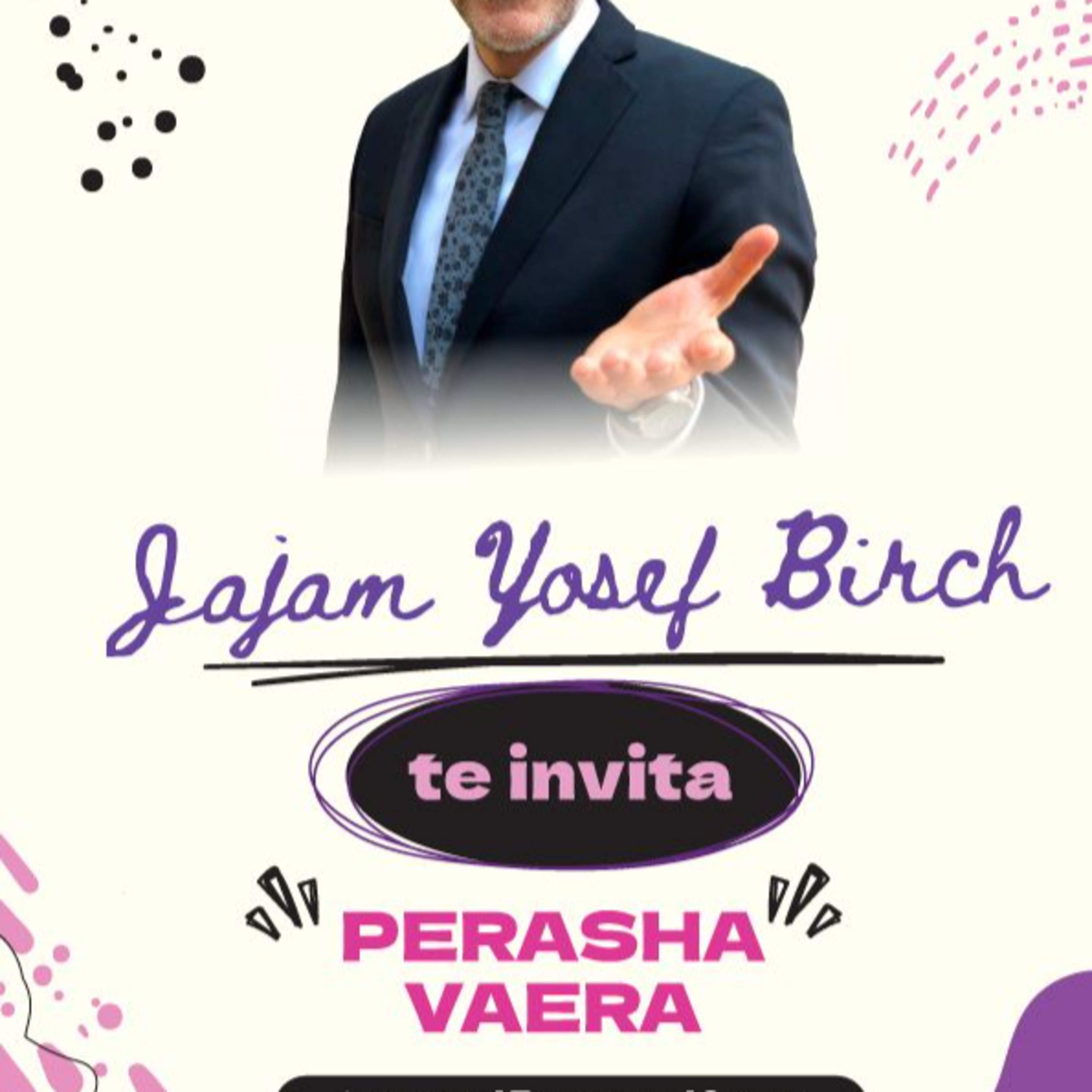 RAB YOSEF BIRCH- PERASHA VAERA 5786 episode artwork
