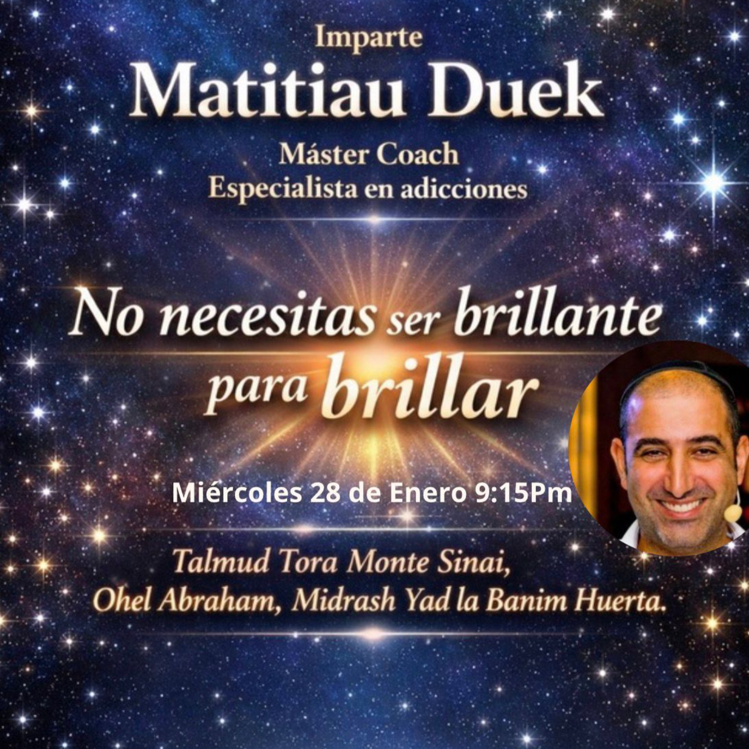 COACH MATITIAU DUEK -NO NECESITAS SER BRILLANTE PARA BRILLAR episode artwork