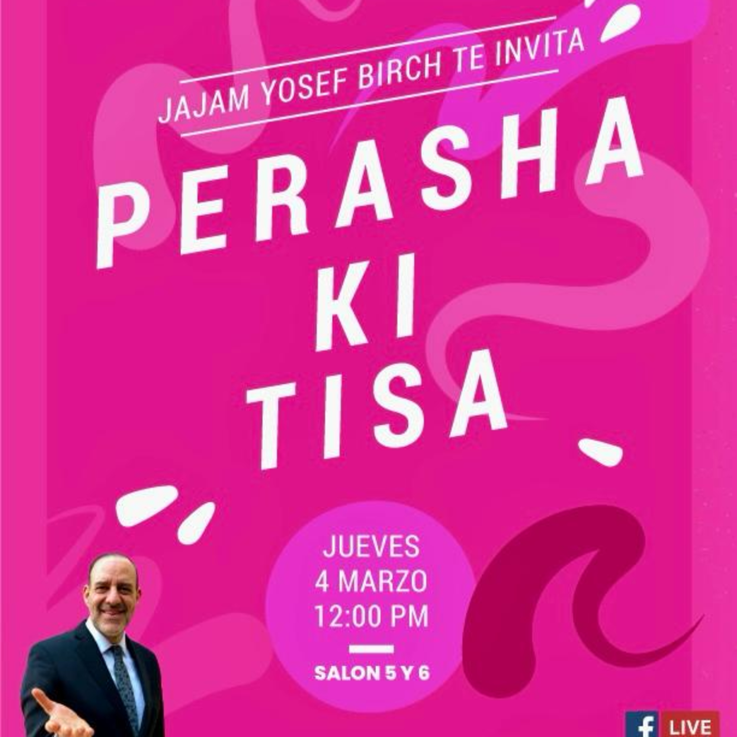 RAB YOSEF BIRCH- PERASHA KI TISA 5786- EL SECRETO DE LA FELICIDAD episode artwork