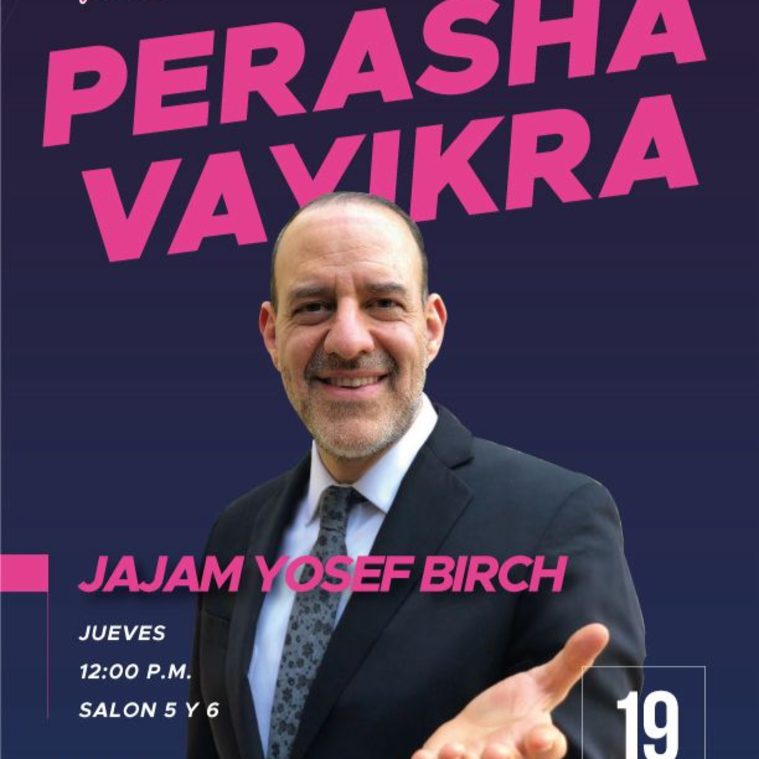 RAB YOSEF BIRCH- PERASHA VAYKRA 5786 episode artwork