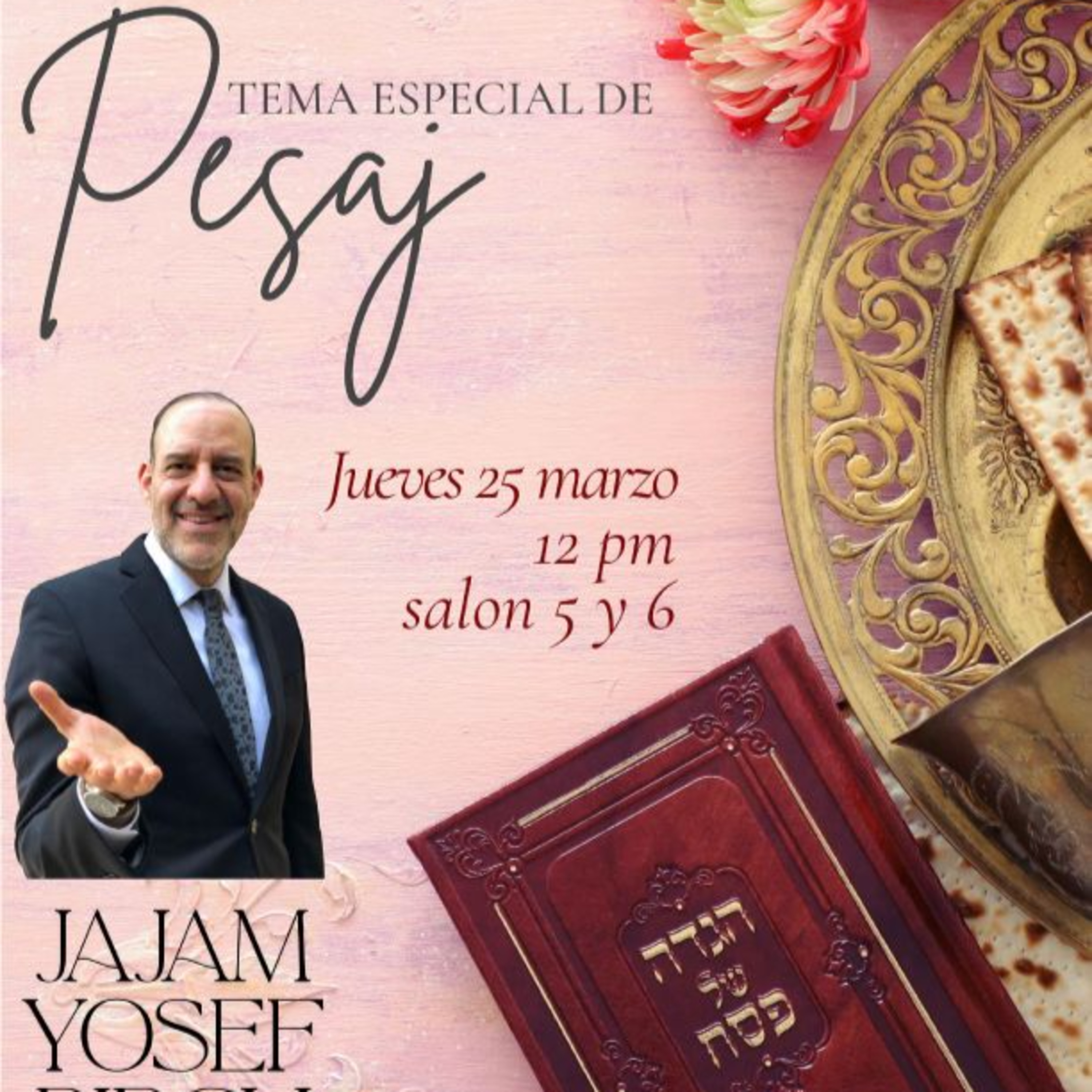 RAB YOSEF BIRCH- CLASE ESPECIAL DE PESAJ 5786 episode artwork