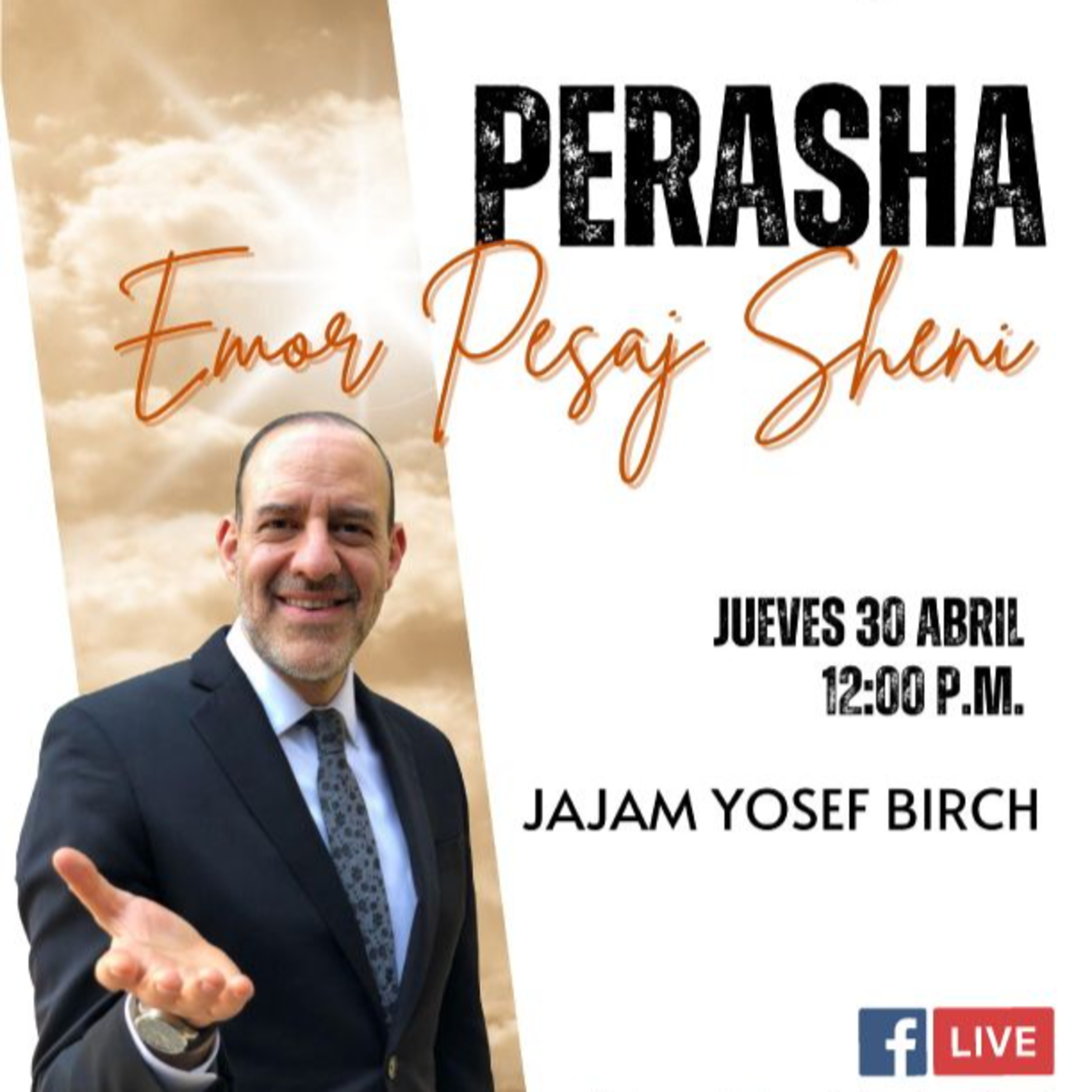 RAB YOSEF BIRCH- PERASHA EMOR Y PESAJ SHENI 5786 episode artwork