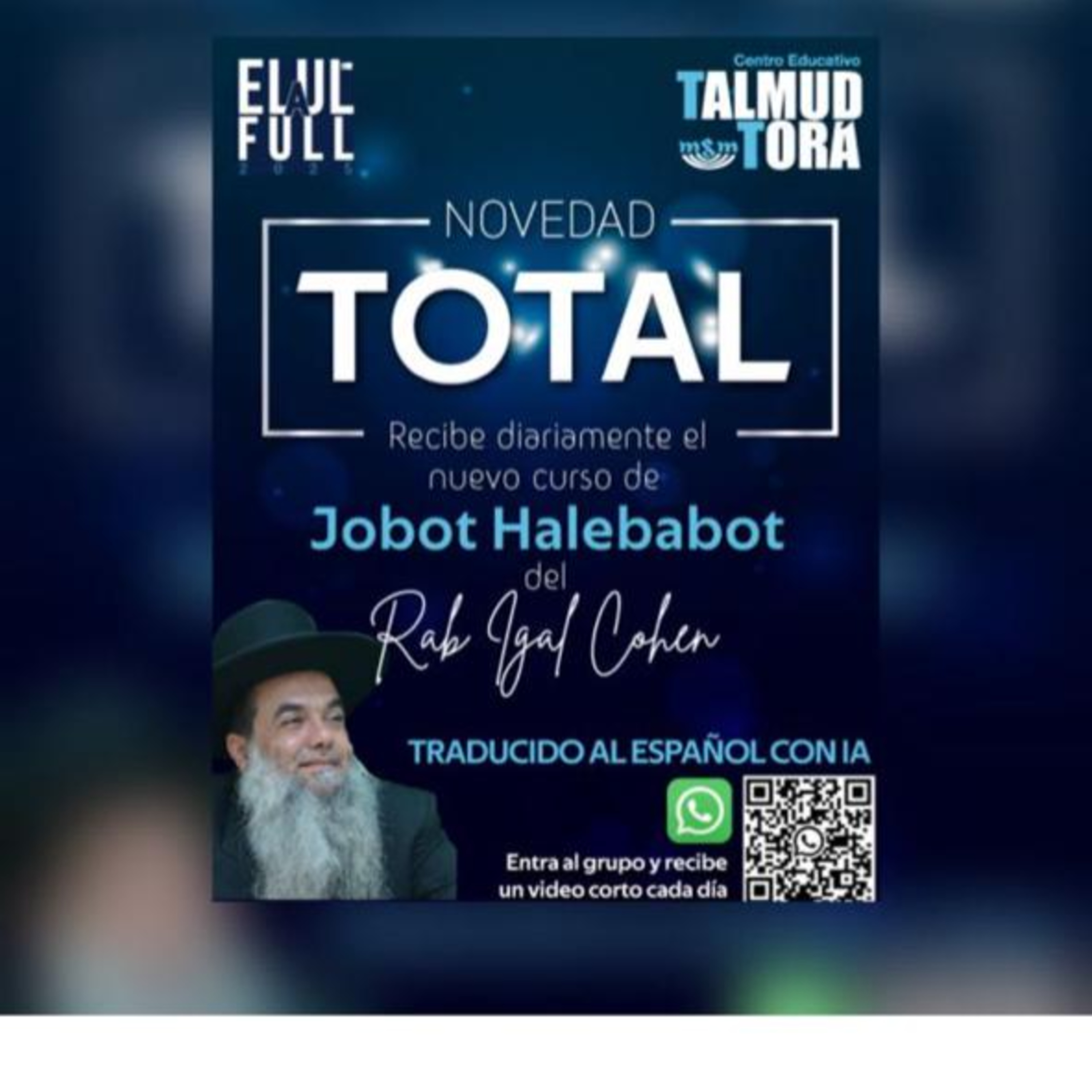 RAB IGAL COHEN- CURSO JOBAT HALEBABOT- 189 episode artwork