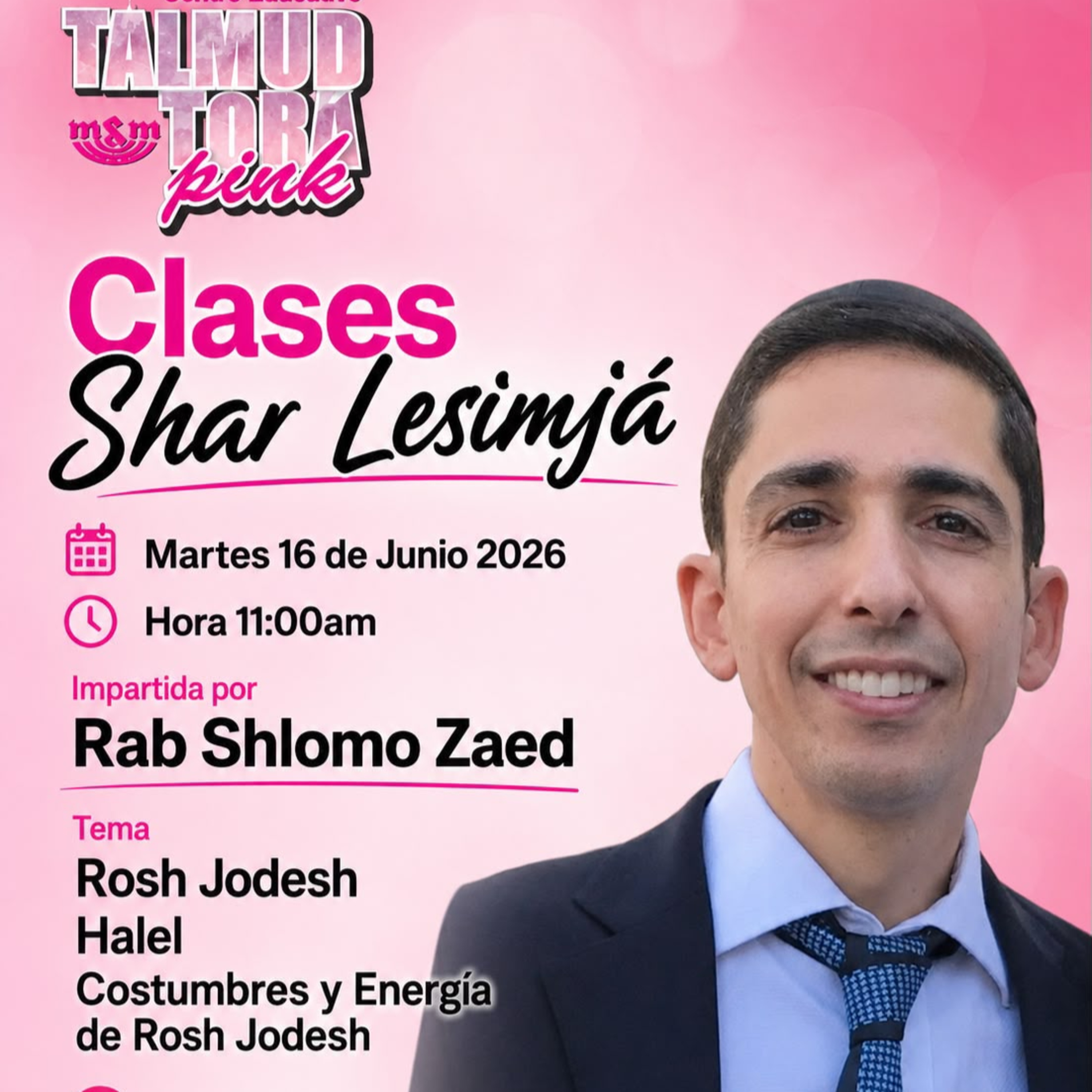 RAB SALLY ZAED- HALEL CANTADO Y CLASE SOBRE LA ENERGIA DE ROSH JODESH episode artwork
