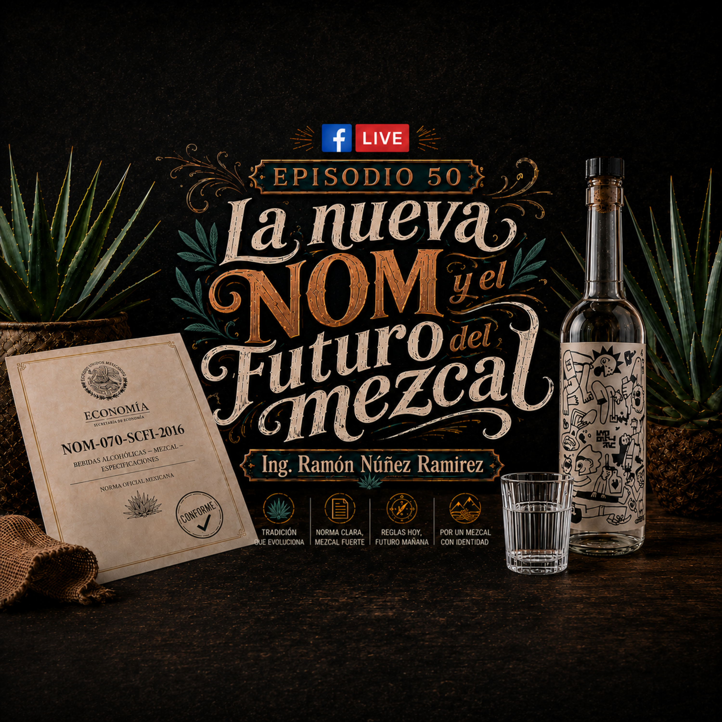 “La nueva NOM y el futuro del mezcal” episode artwork