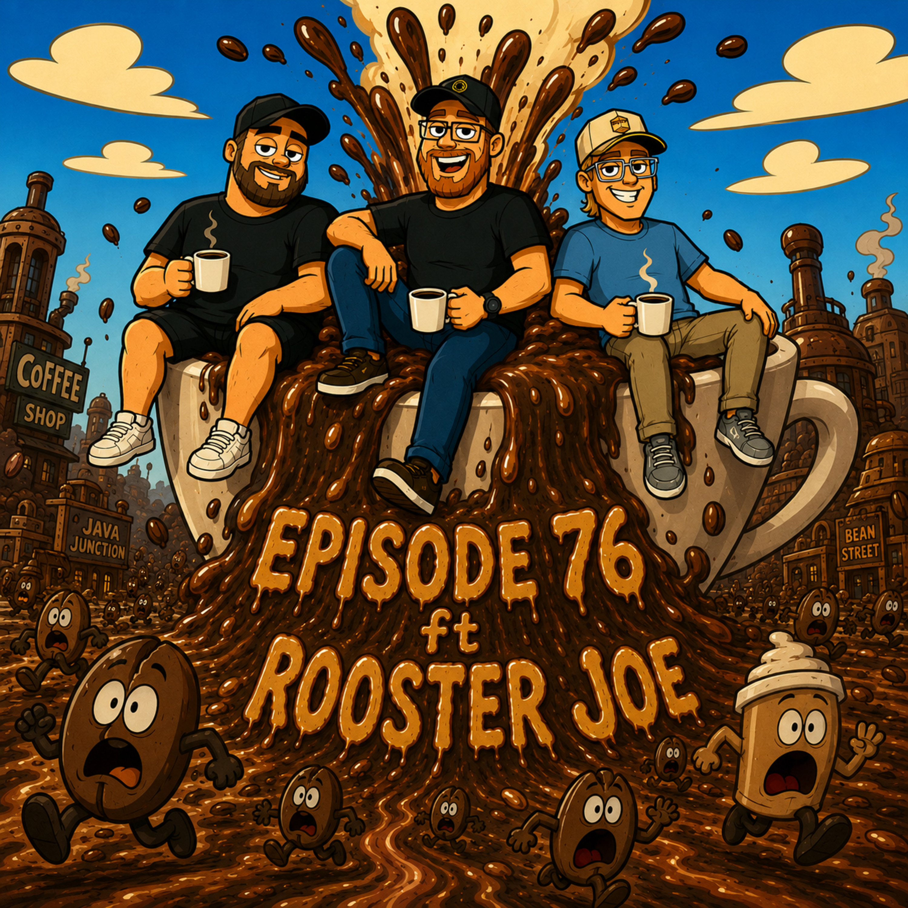 Episode 76 - Rooster Joe McClurg - Building a Coffee Shop in Coldwater (and Versailles) episode artwork