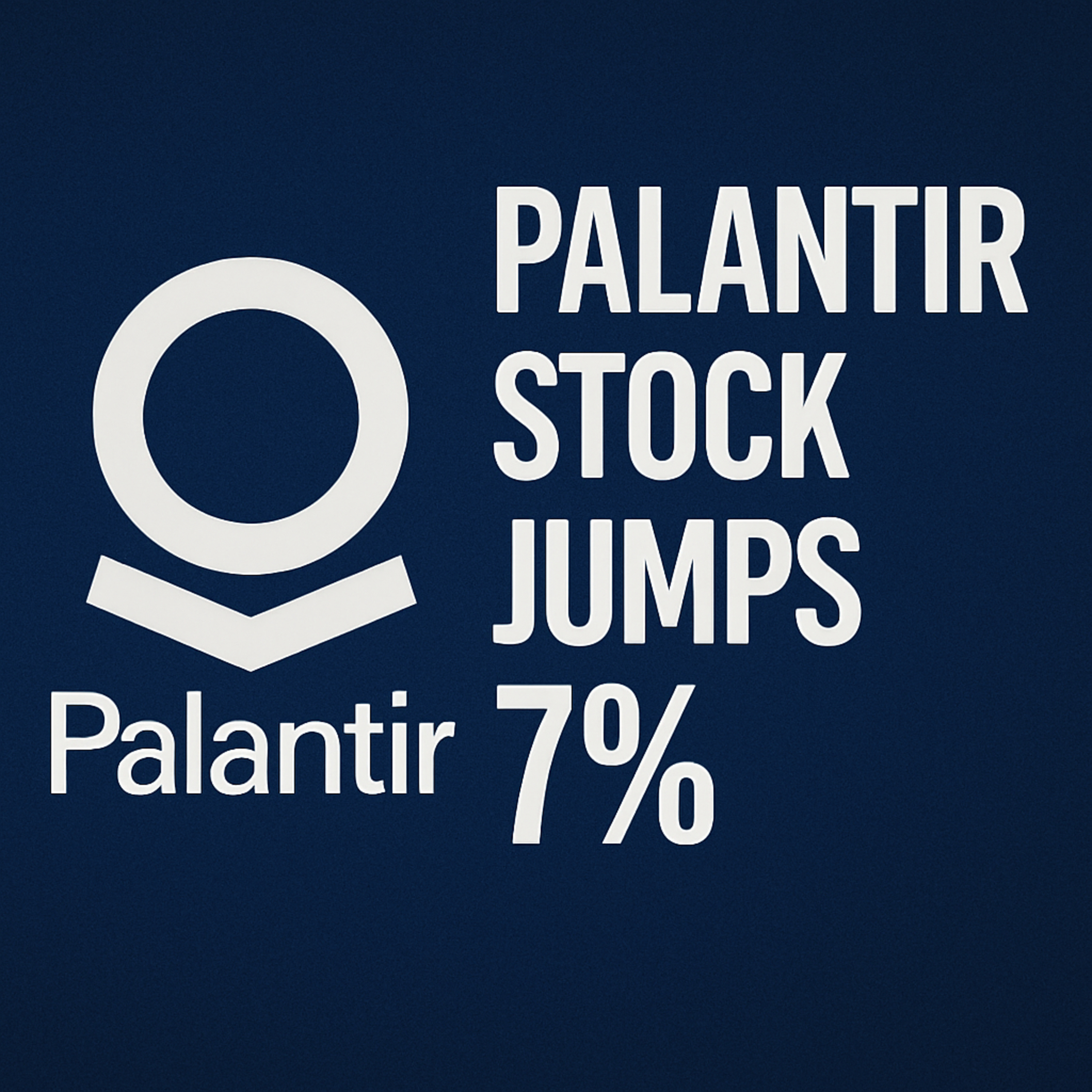 Cover for Palantir’s Blowout Quarter, JPM Slips, Presidio’s Big Bet | Market Briefing Today