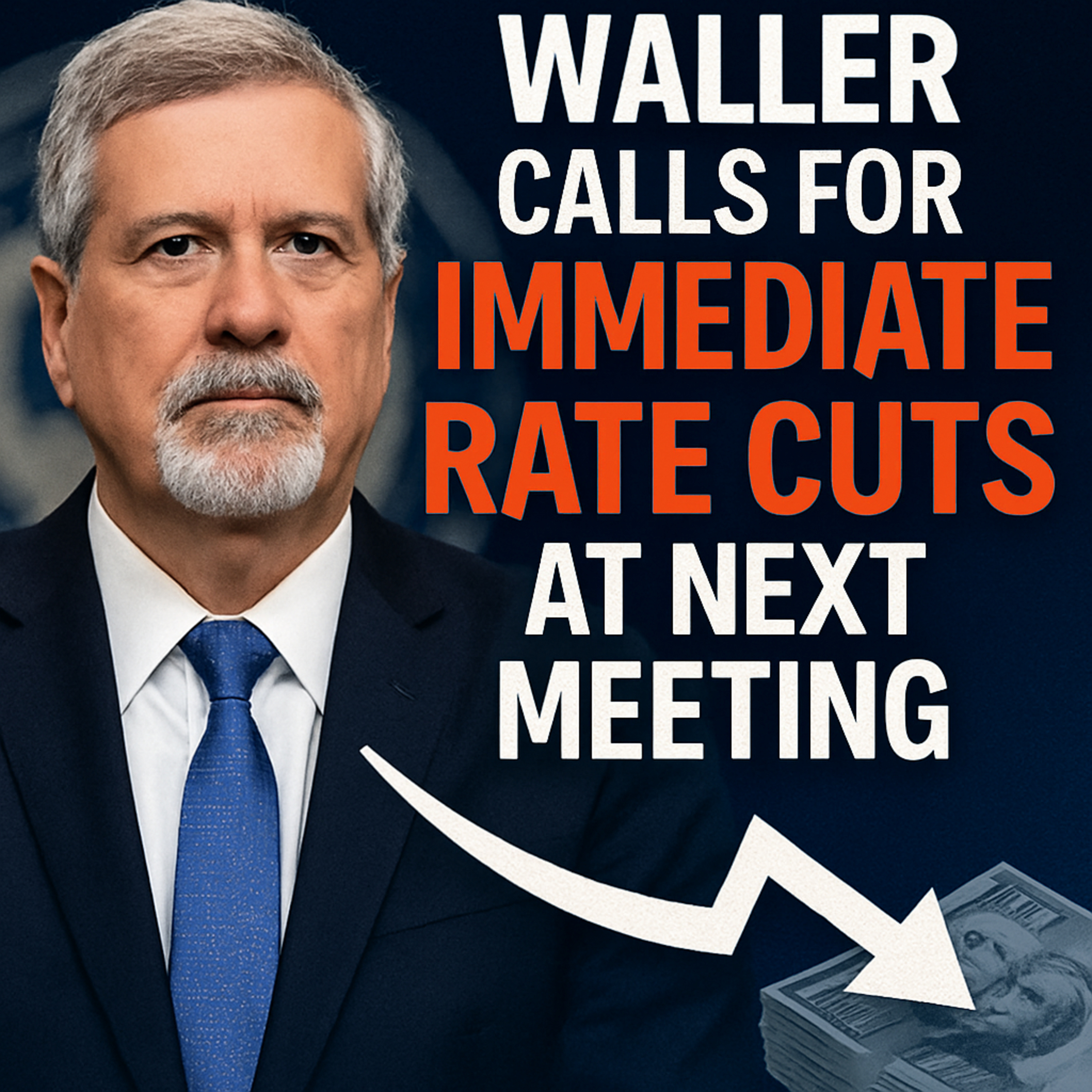Cover for Fed Chair Candidate Demands Rate CUTS Now + OPEC Oil Shock + Ethereum Surges 3%