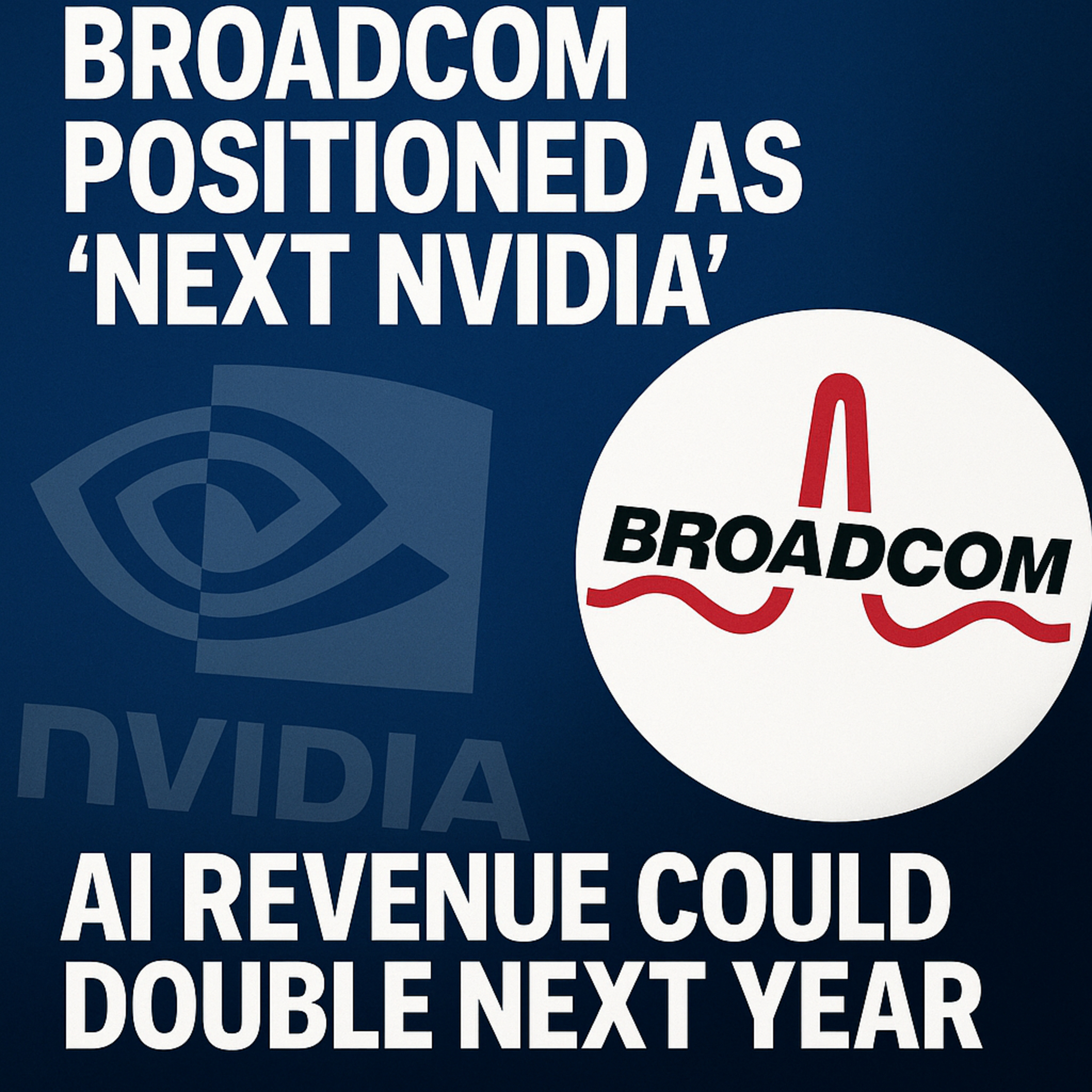 Cover for NVIDIA Rival Emerges as Broadcom Soars + Treasury Yields CRASH on Weak Jobs