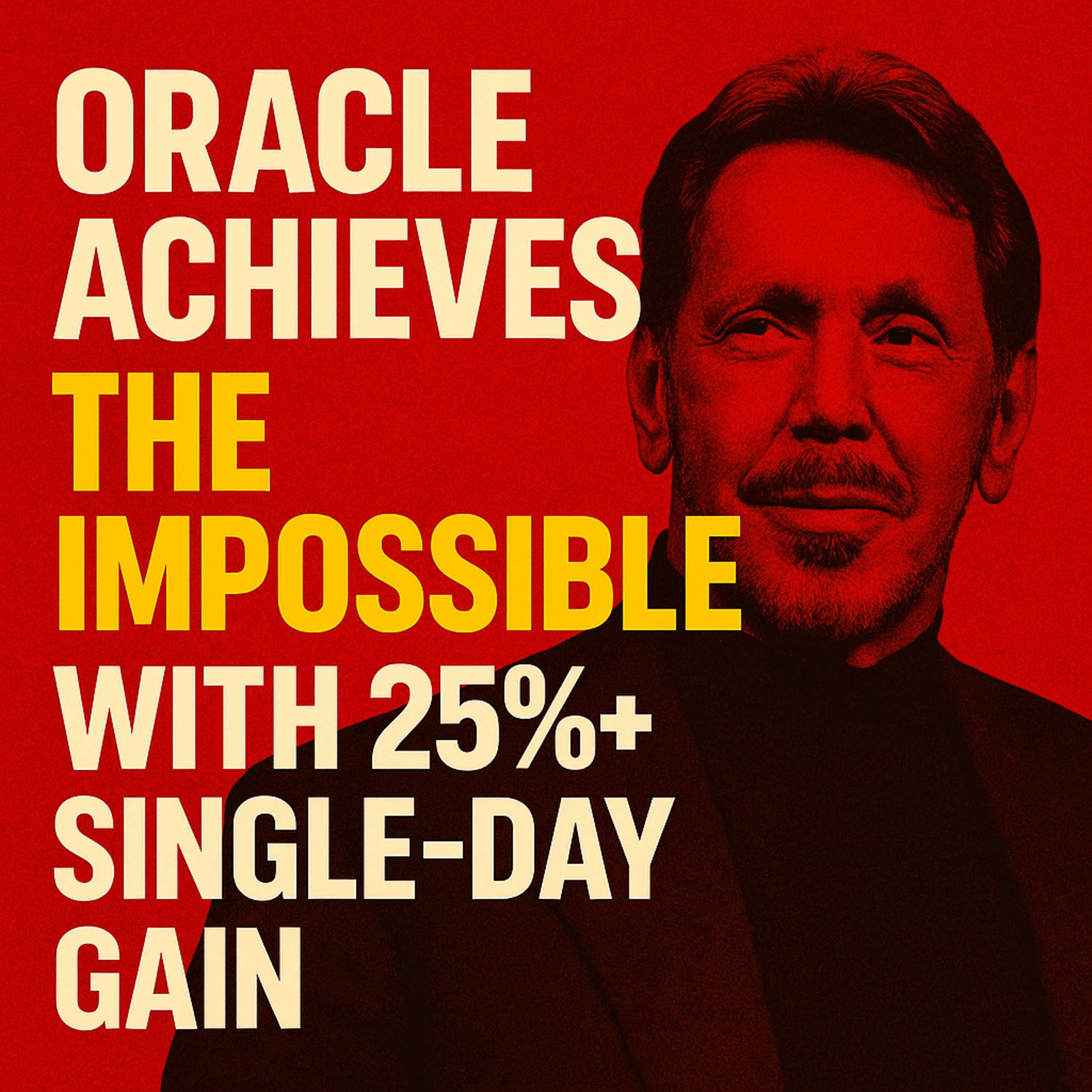 Cover for Oracle Stock EXPLODES 25% in Historic Move + Bitcoin Surges While Markets Fall