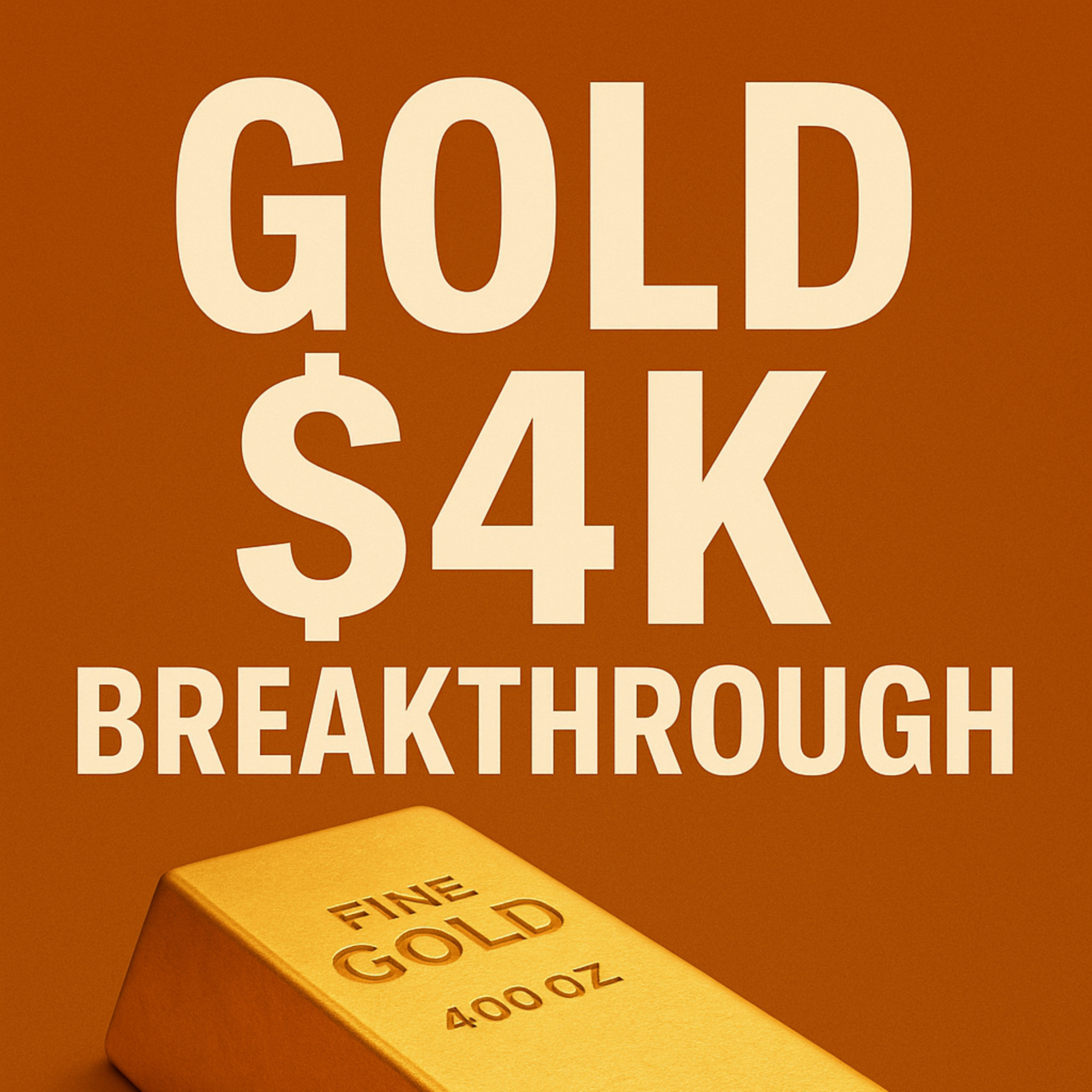 Cover for GOLD HITS $4,000 + Intel Bear Warns 35% DROP - Trump's Tax Game-Changer Explained