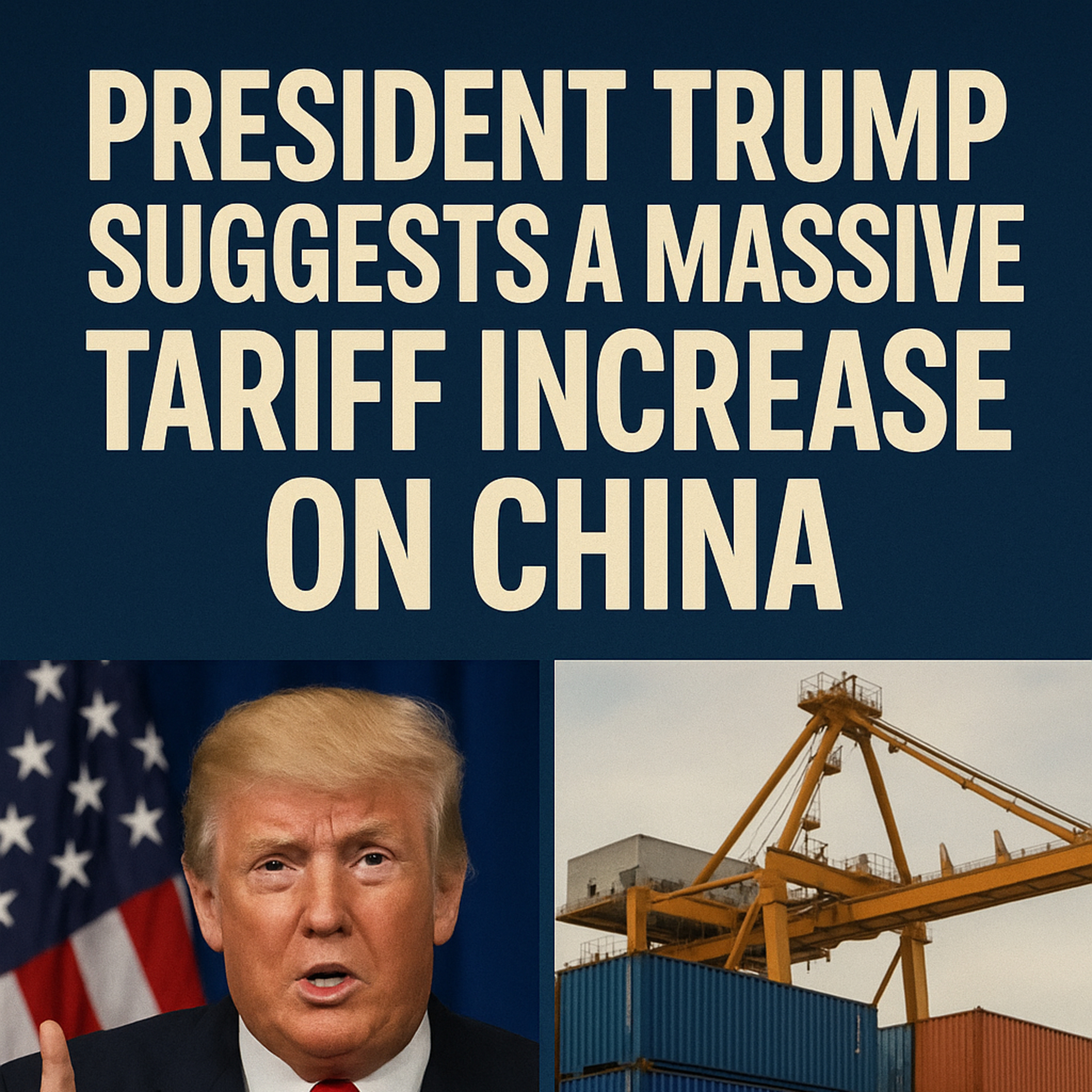 Cover for MARKETS CRASH -2% + Critical CPI Report Coming - Trump's MASSIVE China Tariff Threat