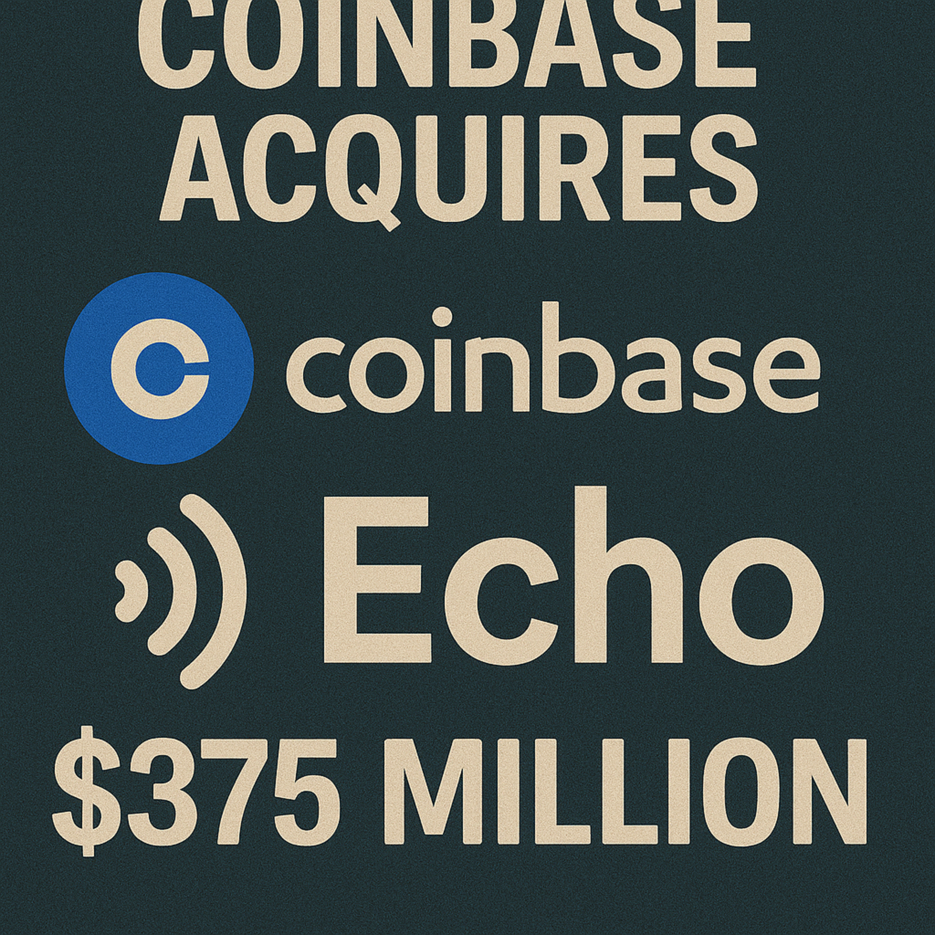 Cover for Market Alert: Crypto Drops Hard | Coinbase $375M Acquisition | Trump's San Francisco Move