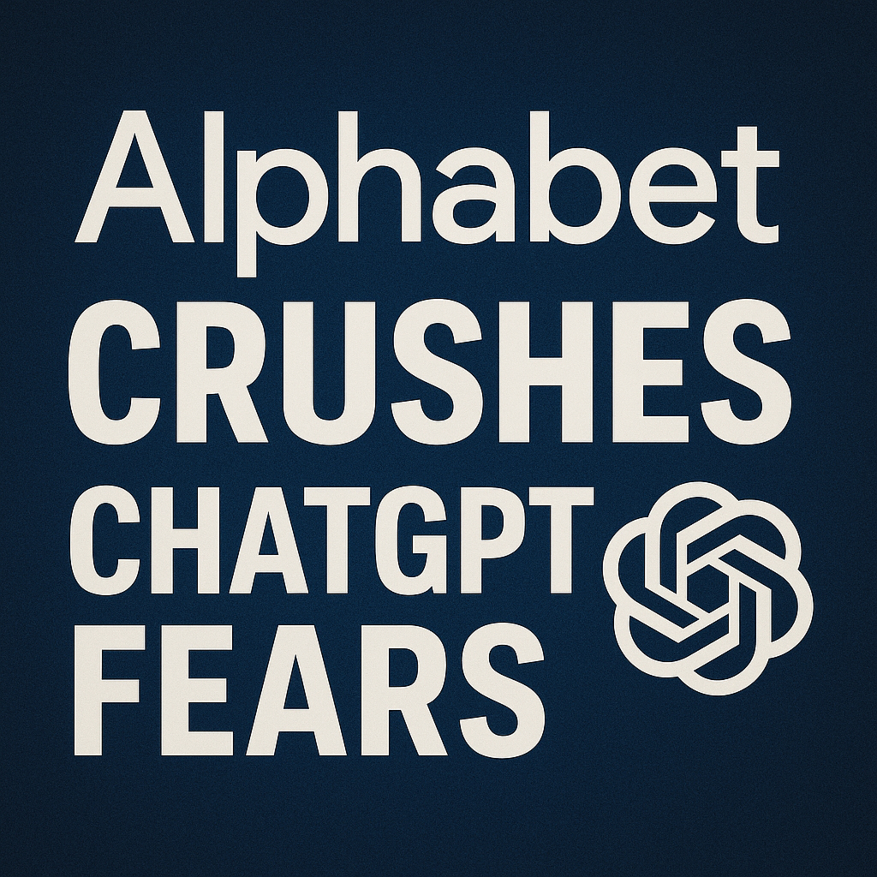 Cover for ALPHABET CRUSHES CHATGPT FEARS: Best of "Magnificent 7" | Bitcoin CRASHES -3.6% | Small Caps FADING